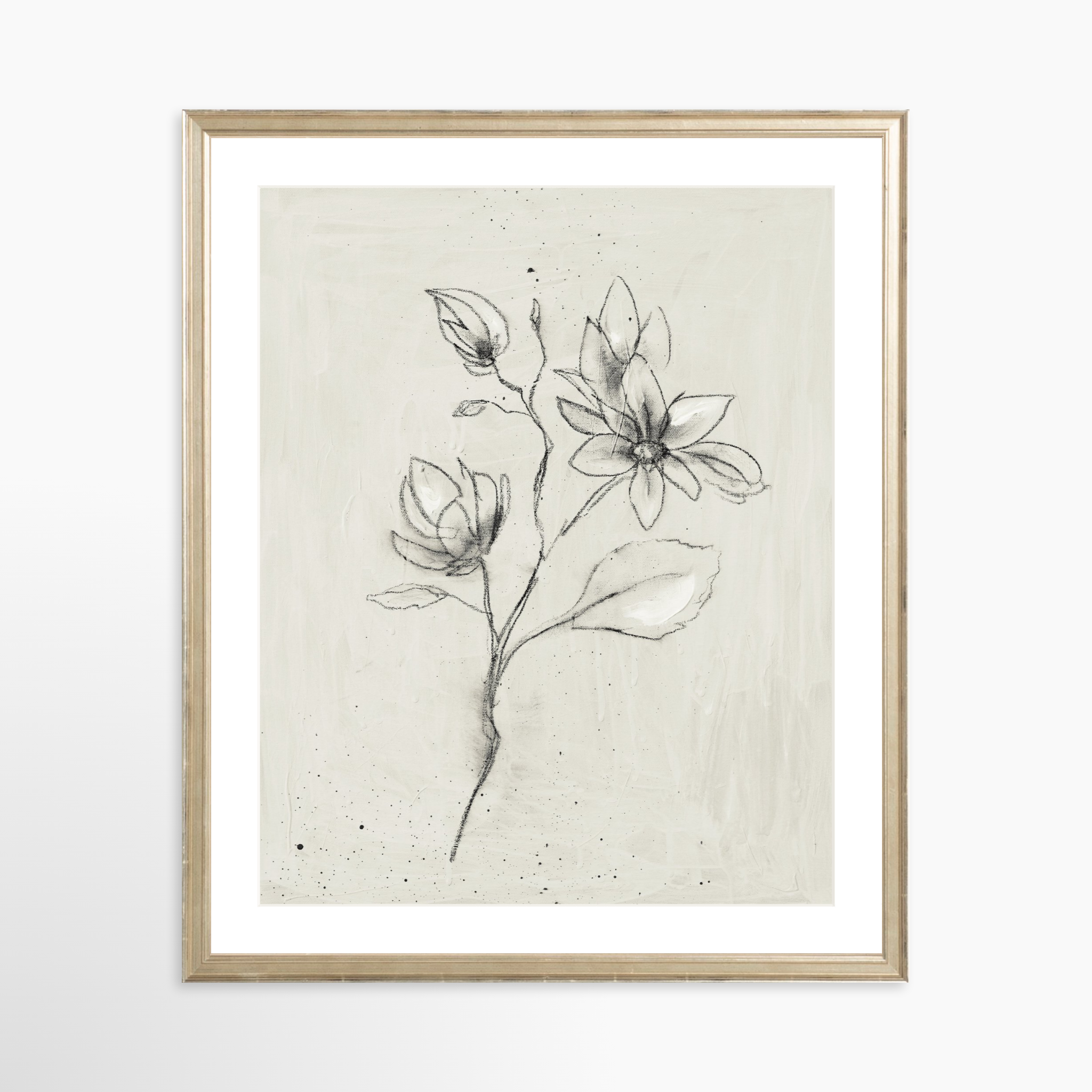 16x20 / Certificate Silver Frame + White Mat