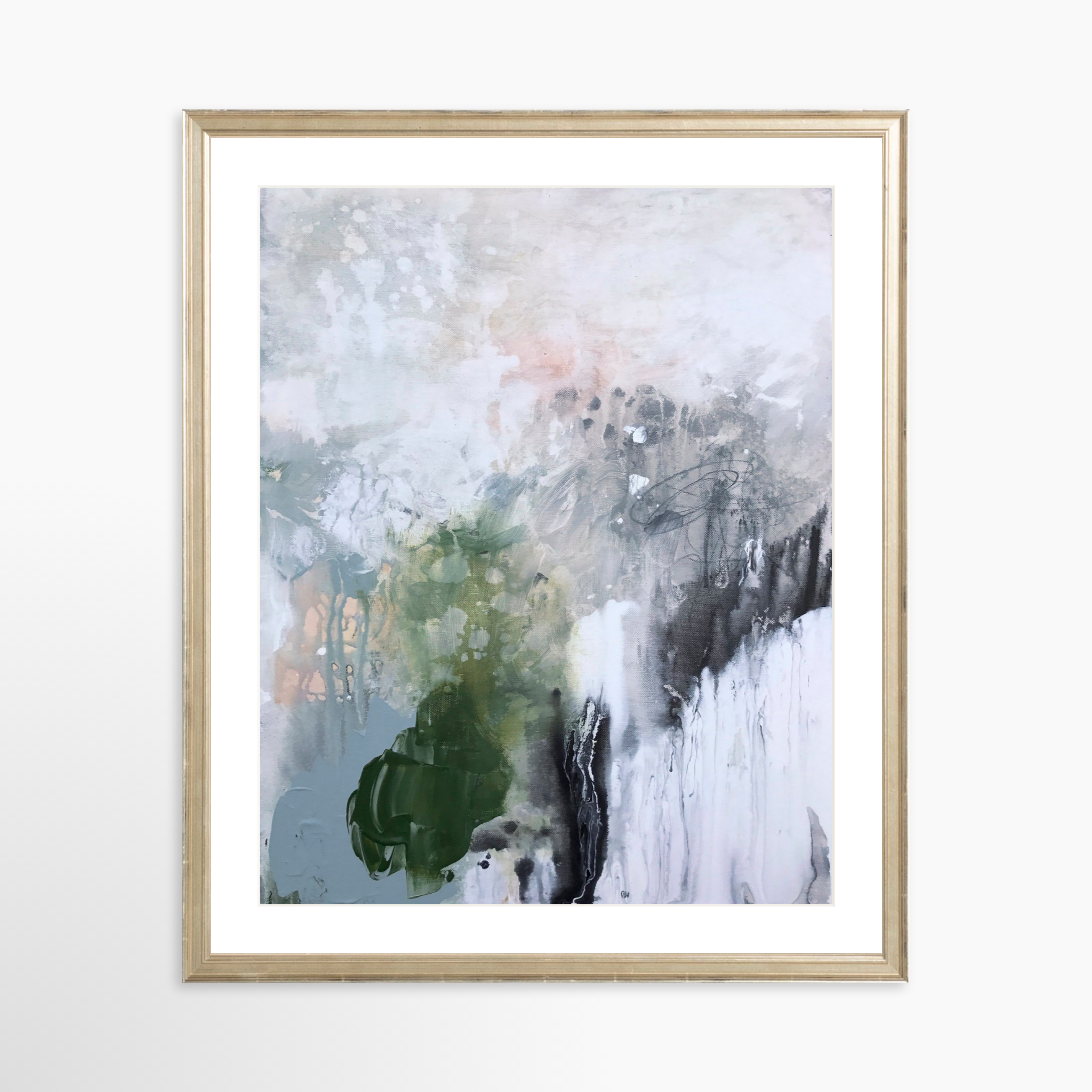 16x20 / Certificate Silver Frame + White Mat