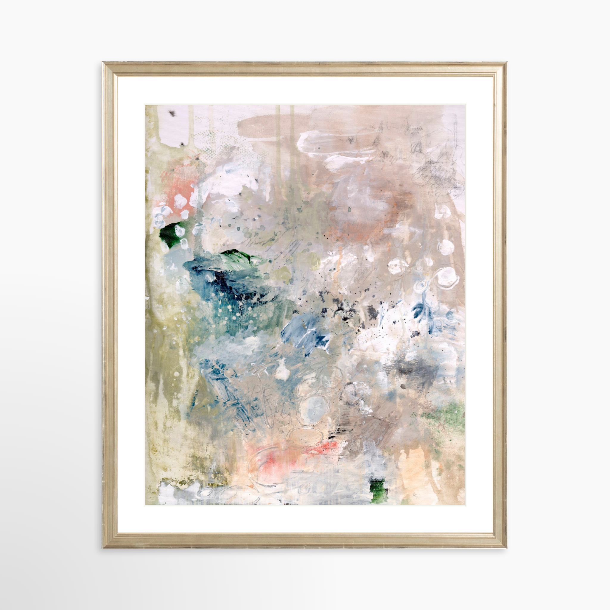 16x20 / Certificate Silver Frame + White Mat