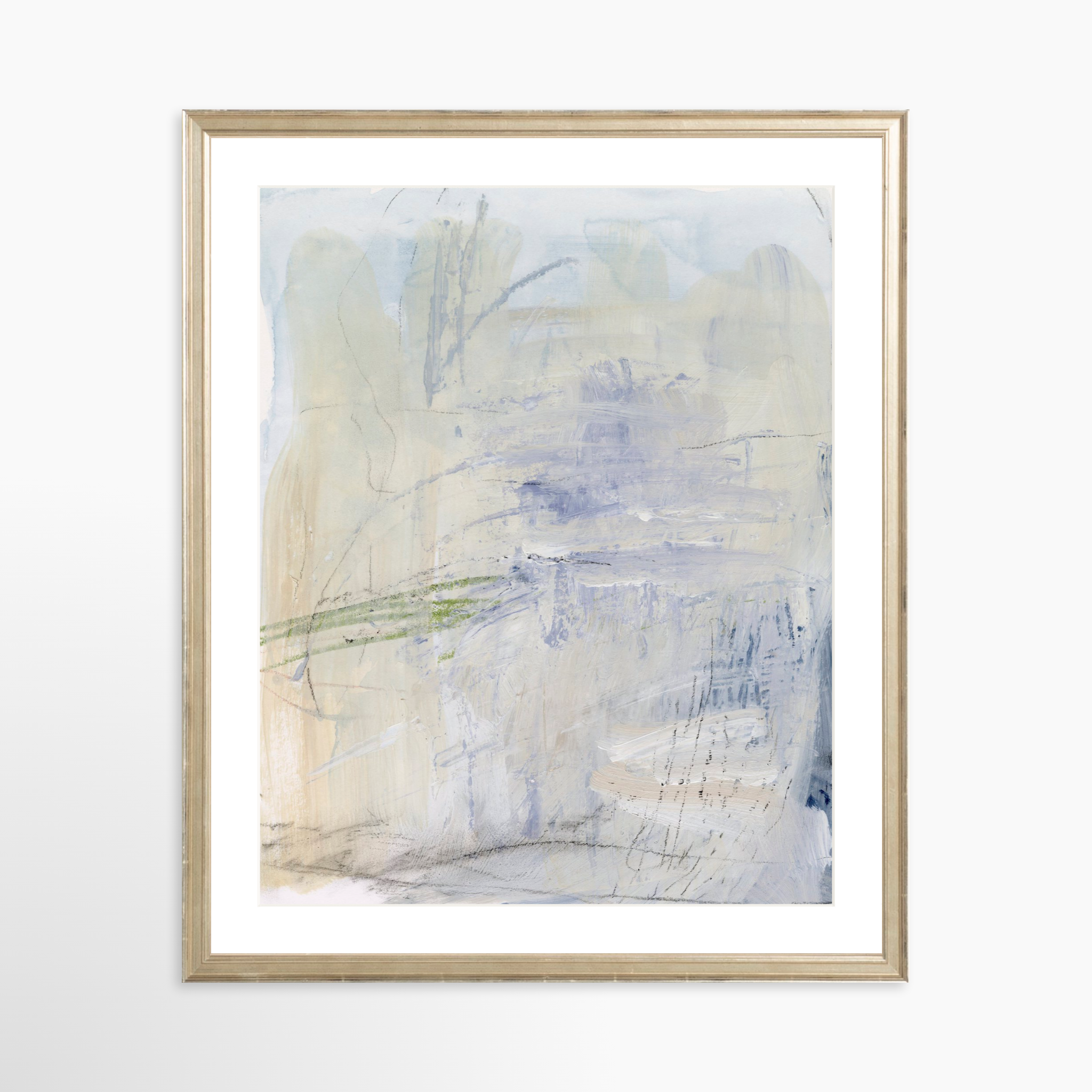 16x20 / Certificate Silver Frame + White Mat