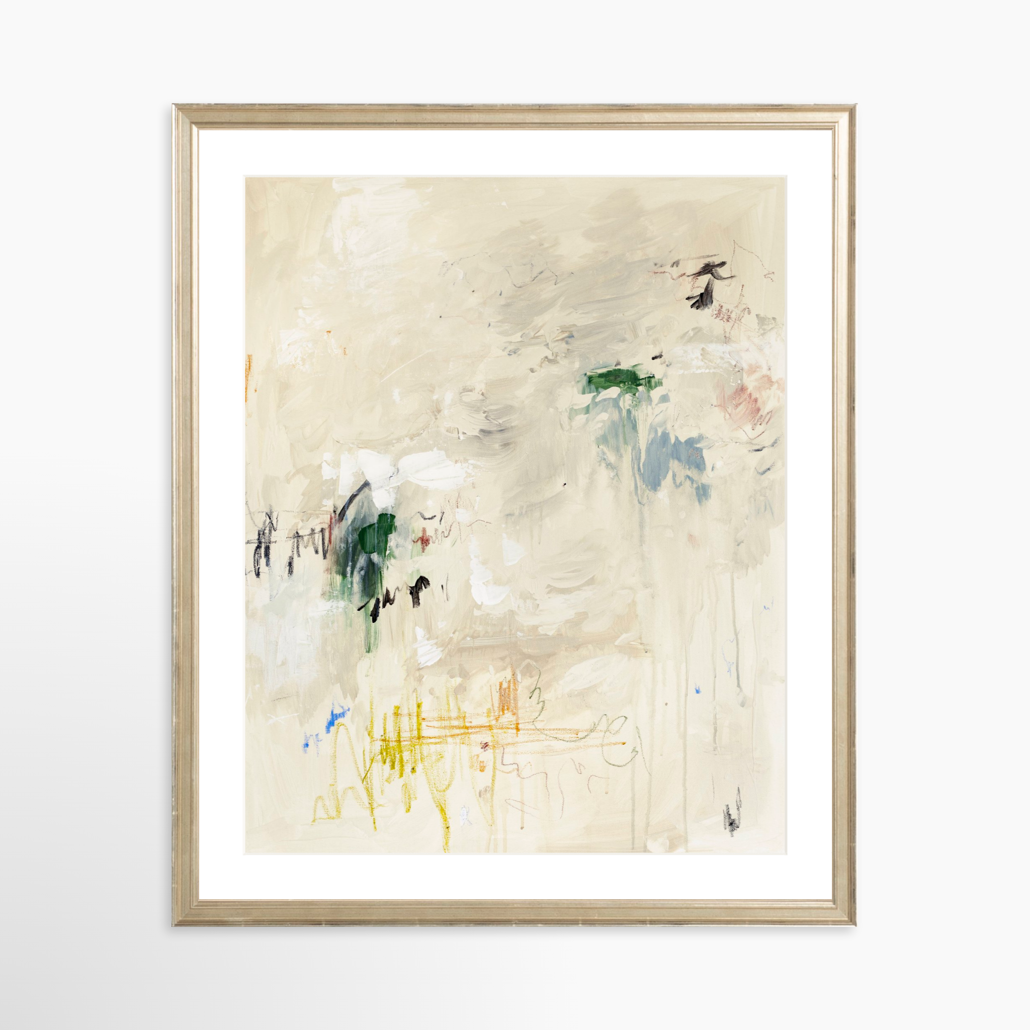 16x20 / Certificate Silver Frame + White Mat