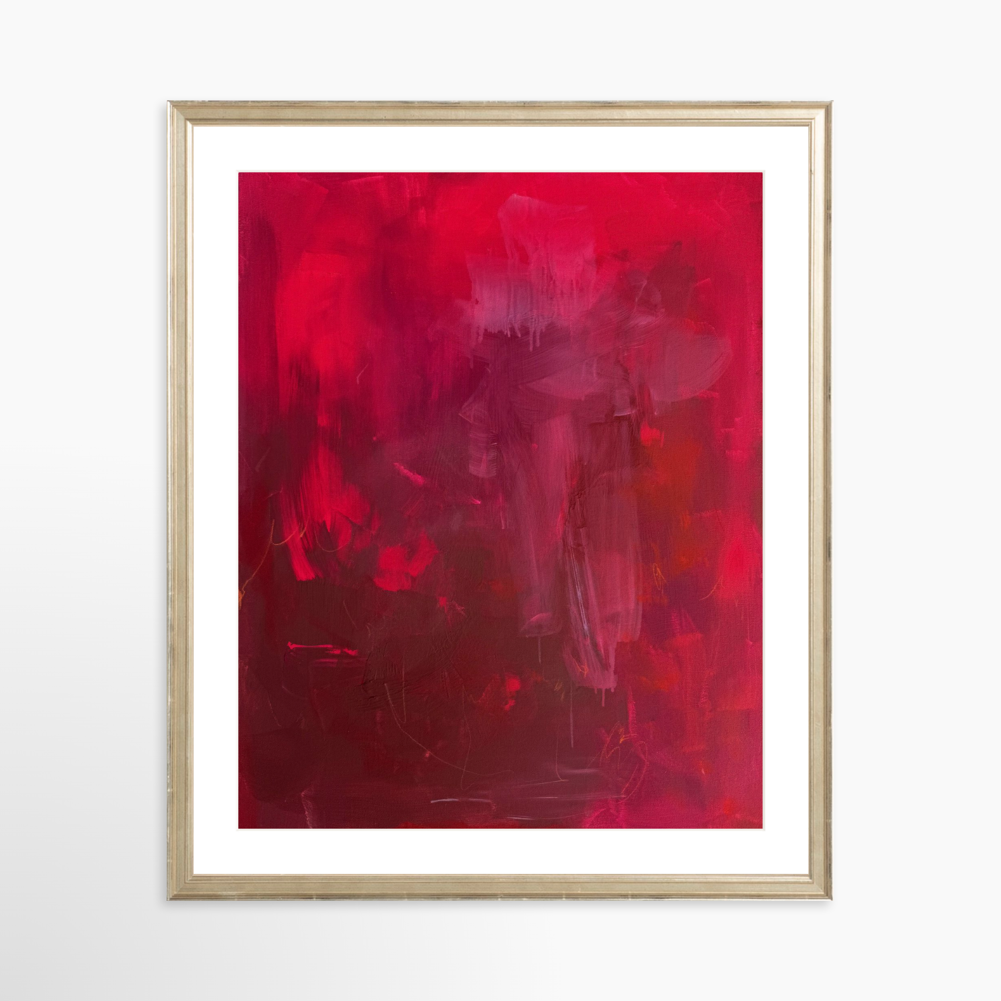 16x20 / Certificate Silver Frame + White Mat