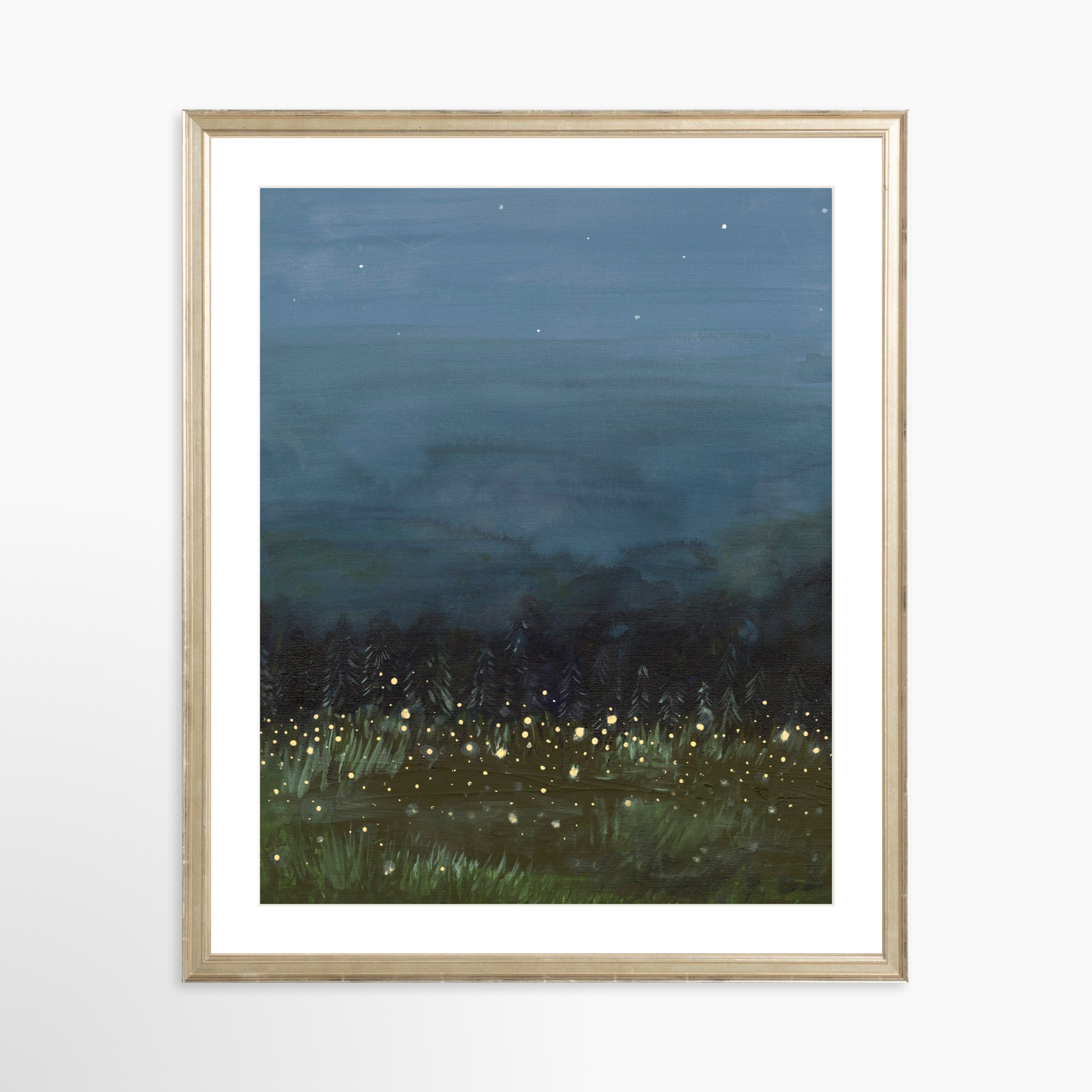 16x20 / Certificate Silver Frame + White Mat