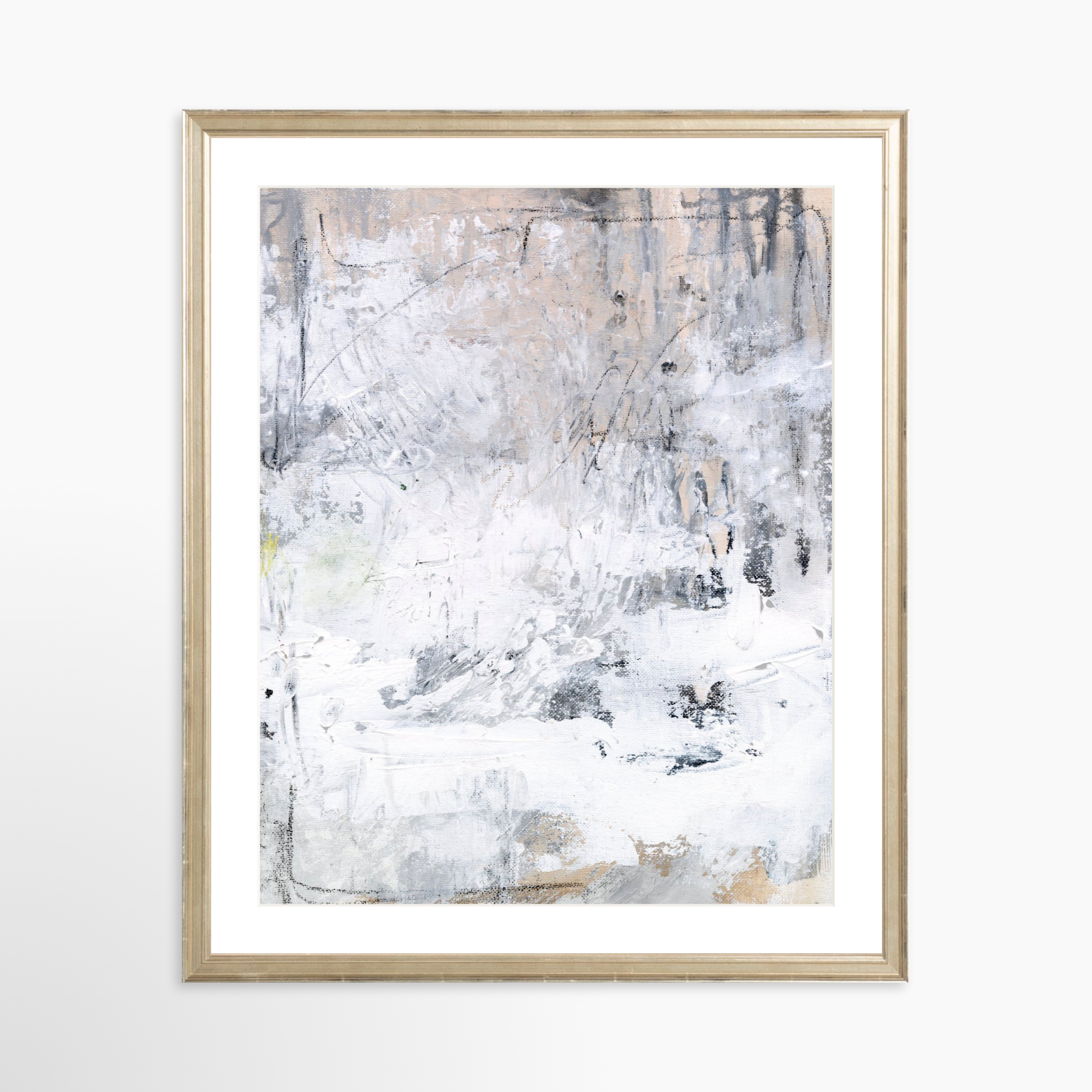 16x20 / Certificate Silver Frame + White Mat