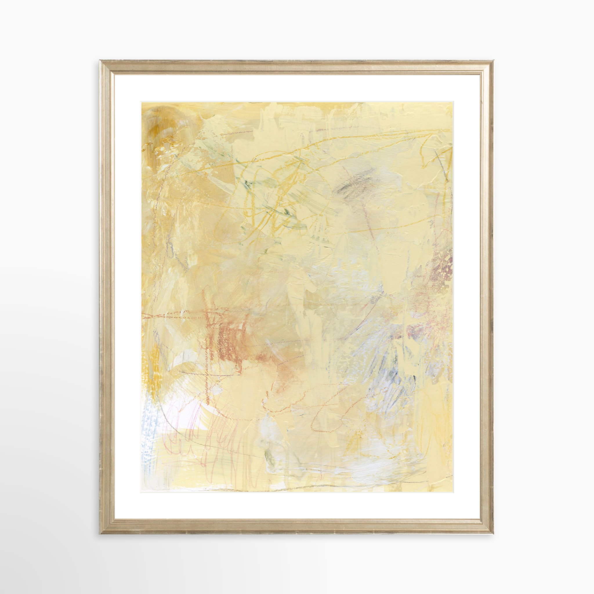 16x20 / Certificate Silver Frame + White Mat