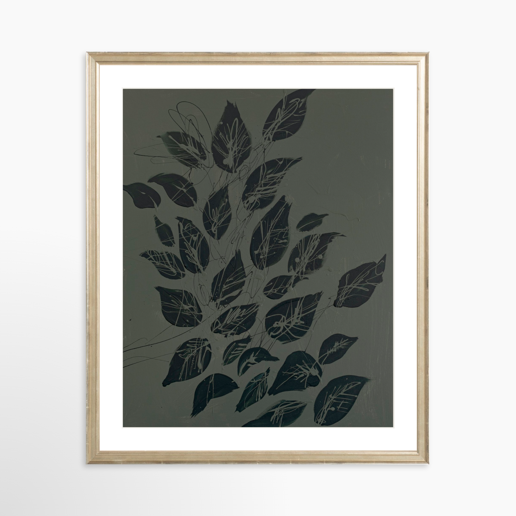 16x20 / Certificate Silver Frame + White Mat