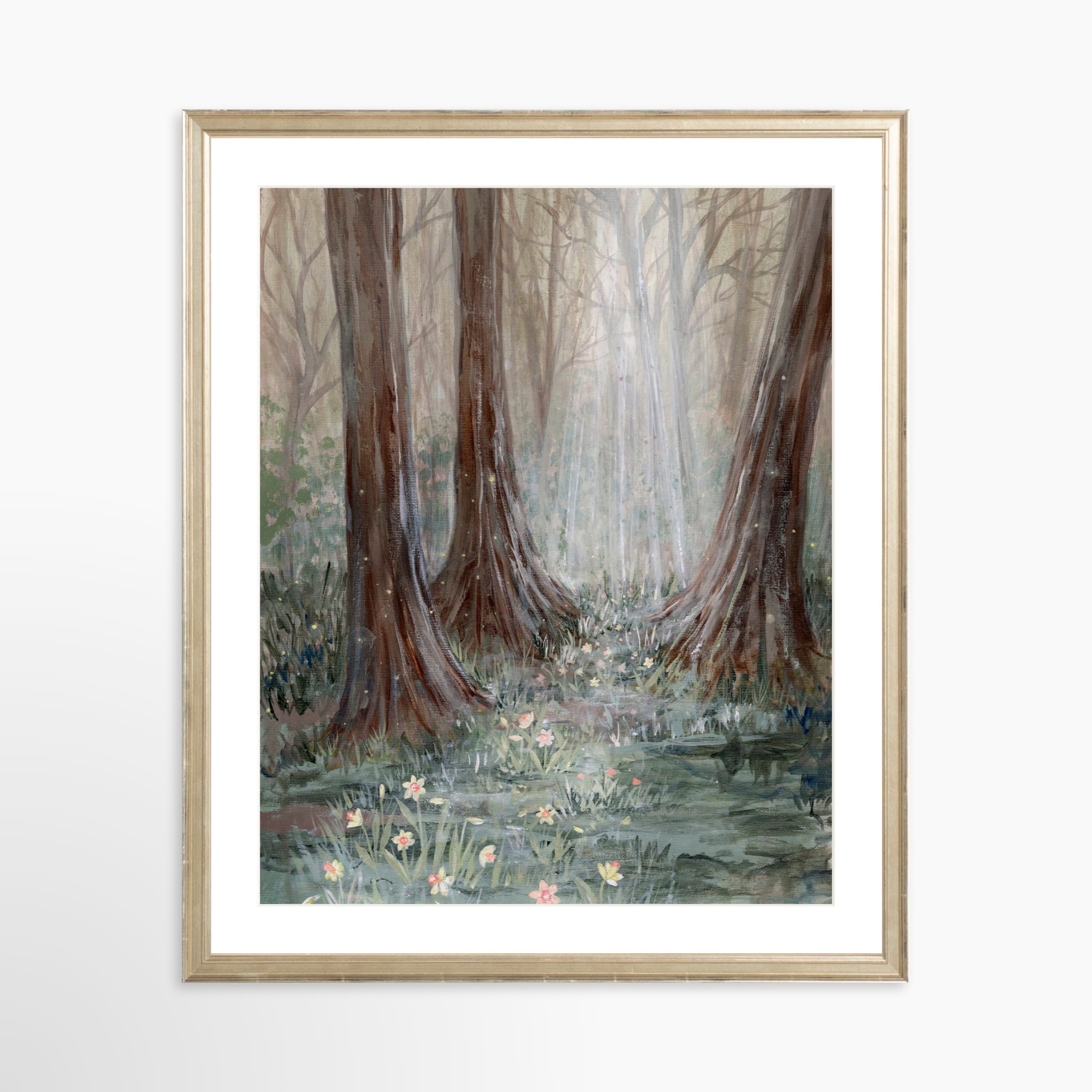 16x20 / Certificate Silver Frame + White Mat