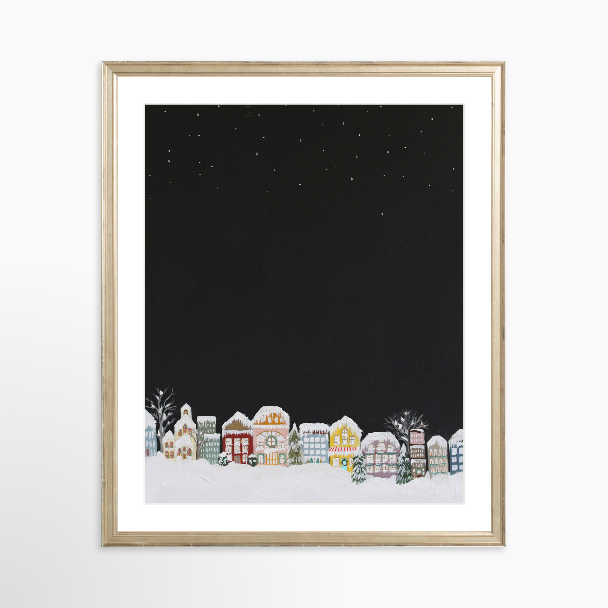 16x20 / Certificate Silver Frame + White Mat