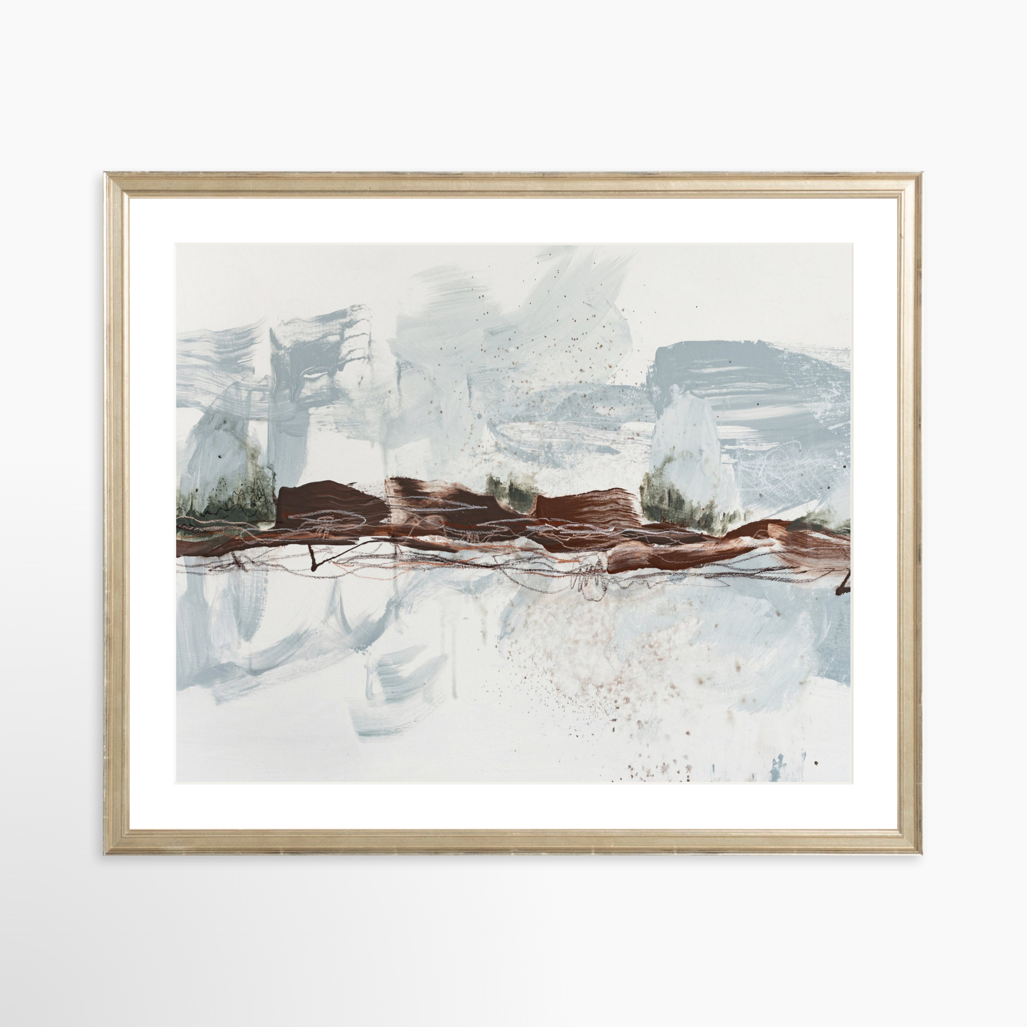 20x16 / Certificate Silver Frame + White Mat