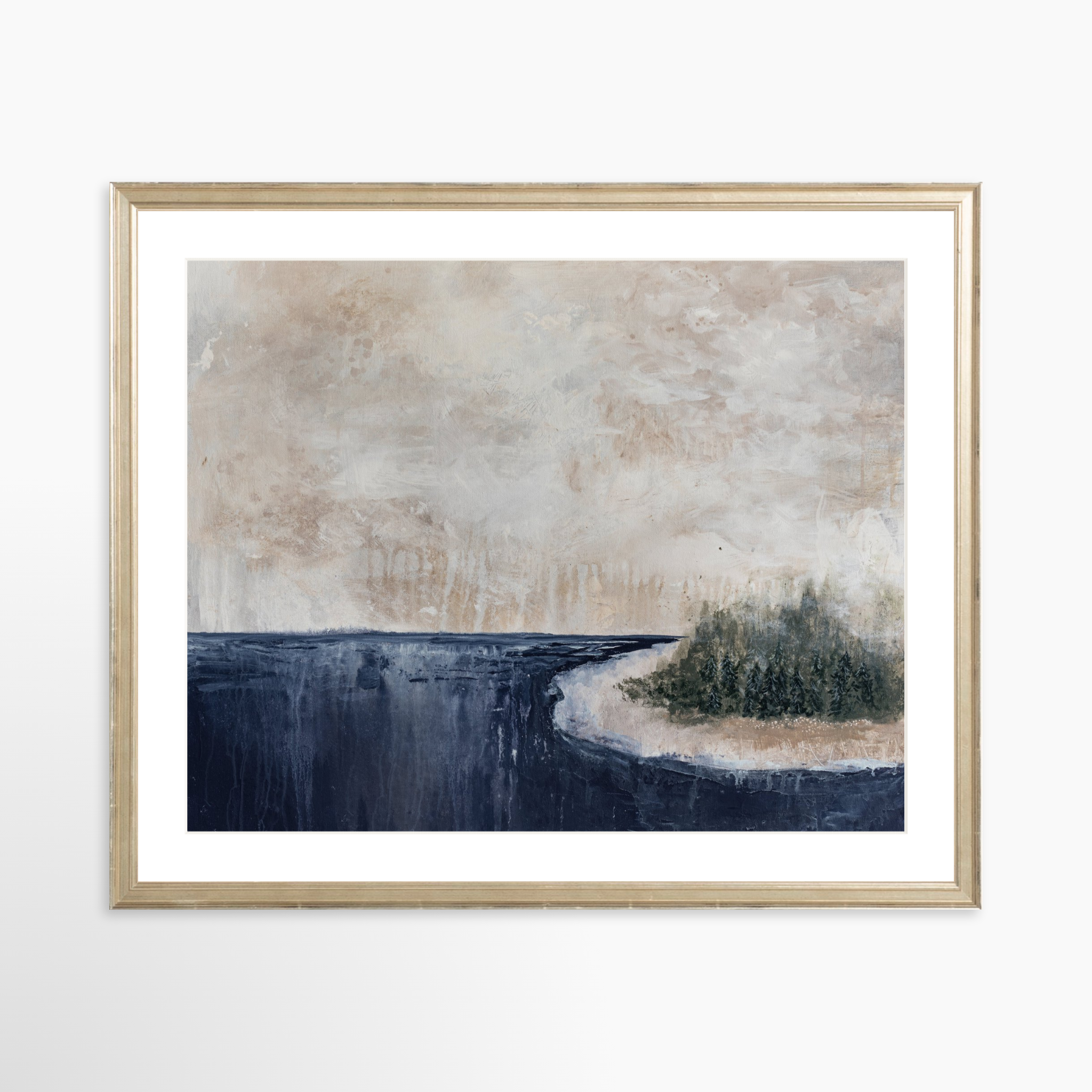 20x16 / Certificate Silver Frame + White Mat