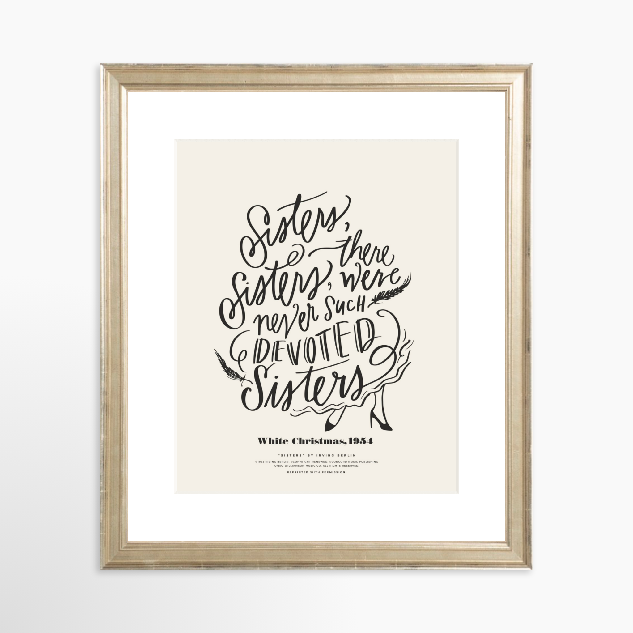 8x10 / Certificate Silver Frame + White Mat