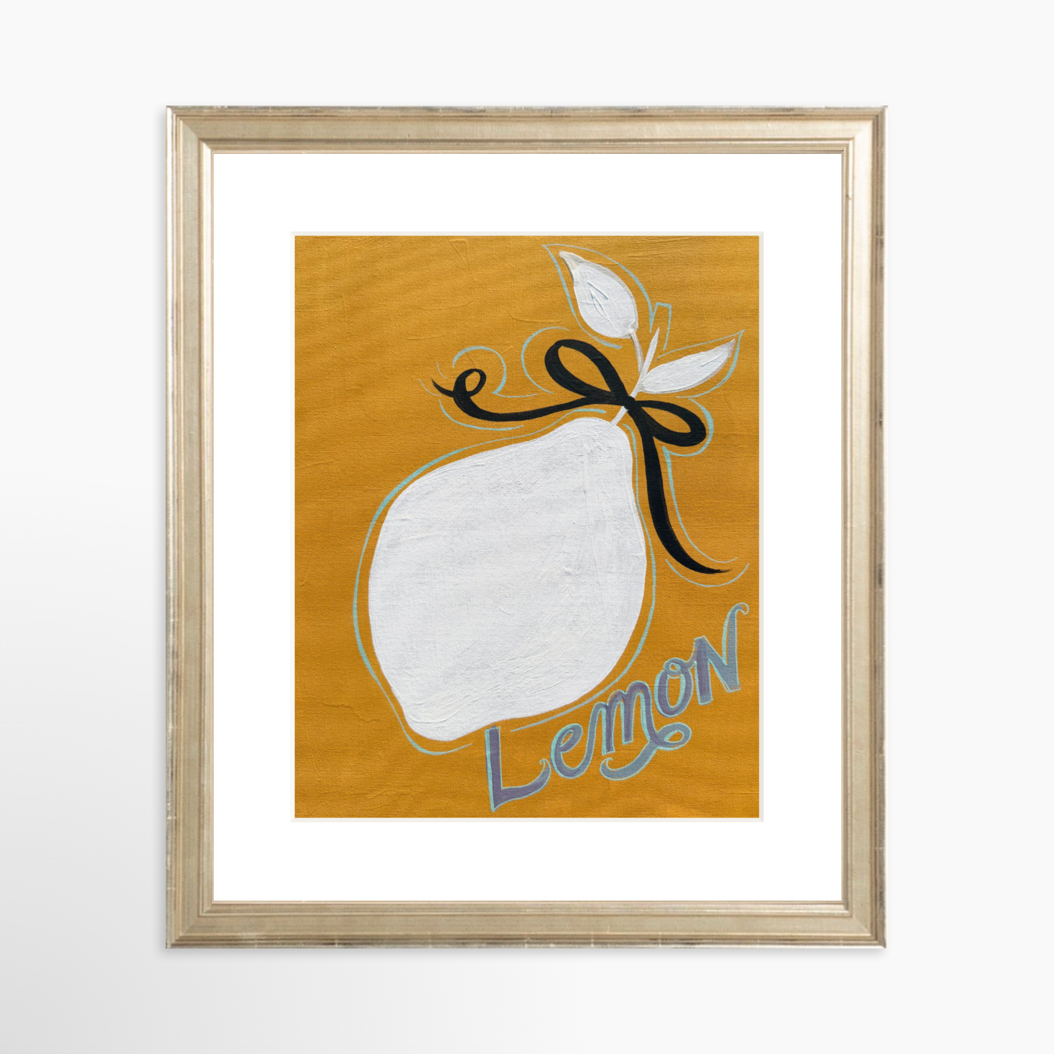 8x10 / Certificate Silver Frame + White Mat