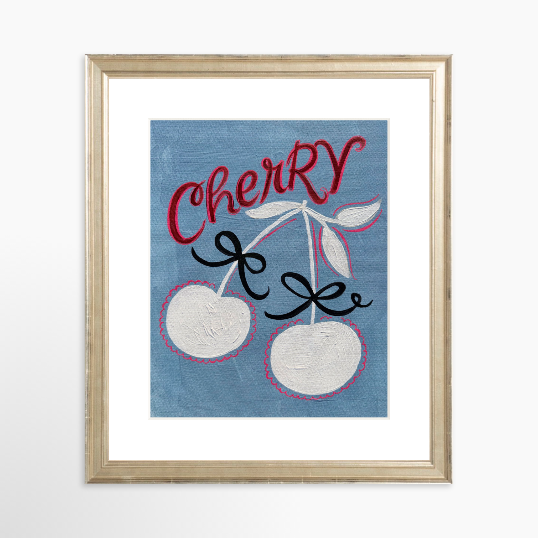 8x10 / Certificate Silver Frame + White Mat