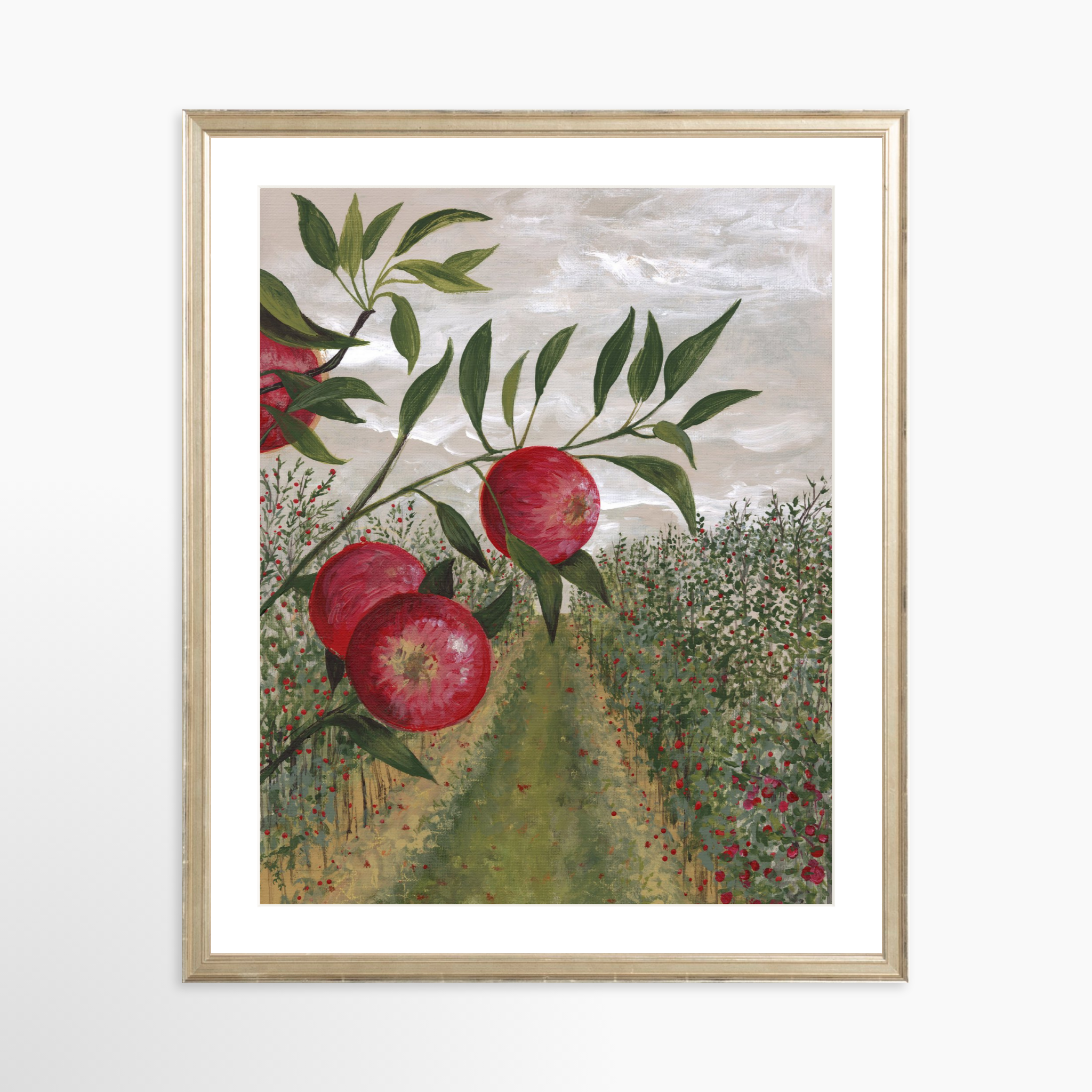 16x20 / Certificate Silver Frame + White Mat