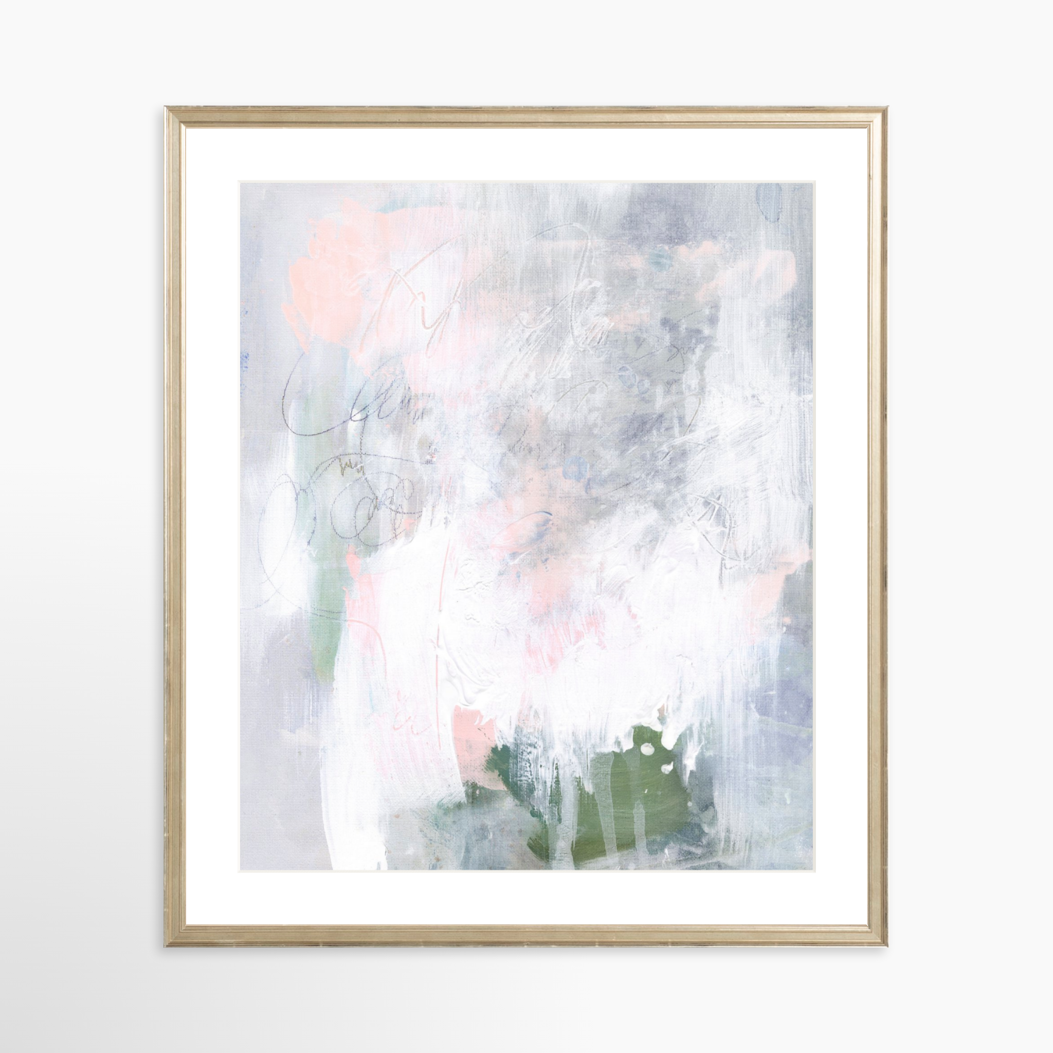 20x25 / Certificate Silver Frame + White Mat