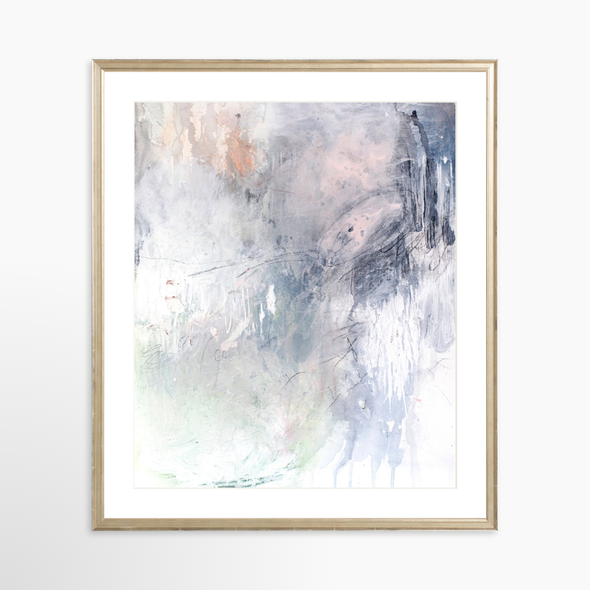 20x25 / Certificate Silver Frame + White Mat