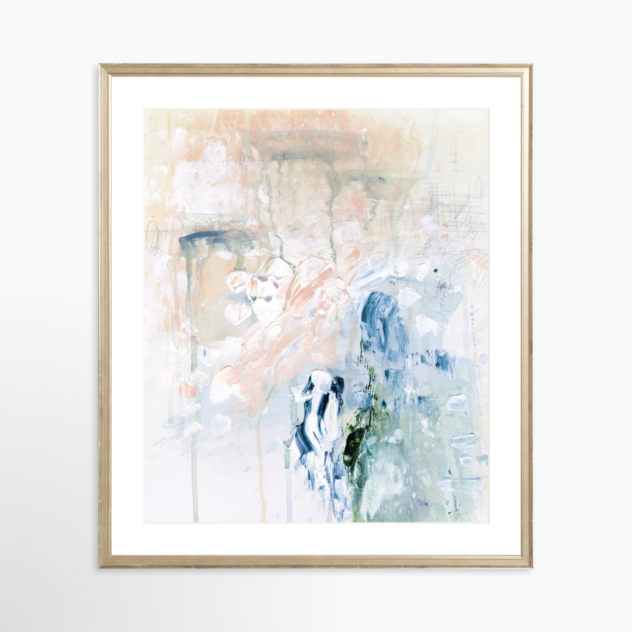 20x25 / Certificate Silver Frame + White Mat