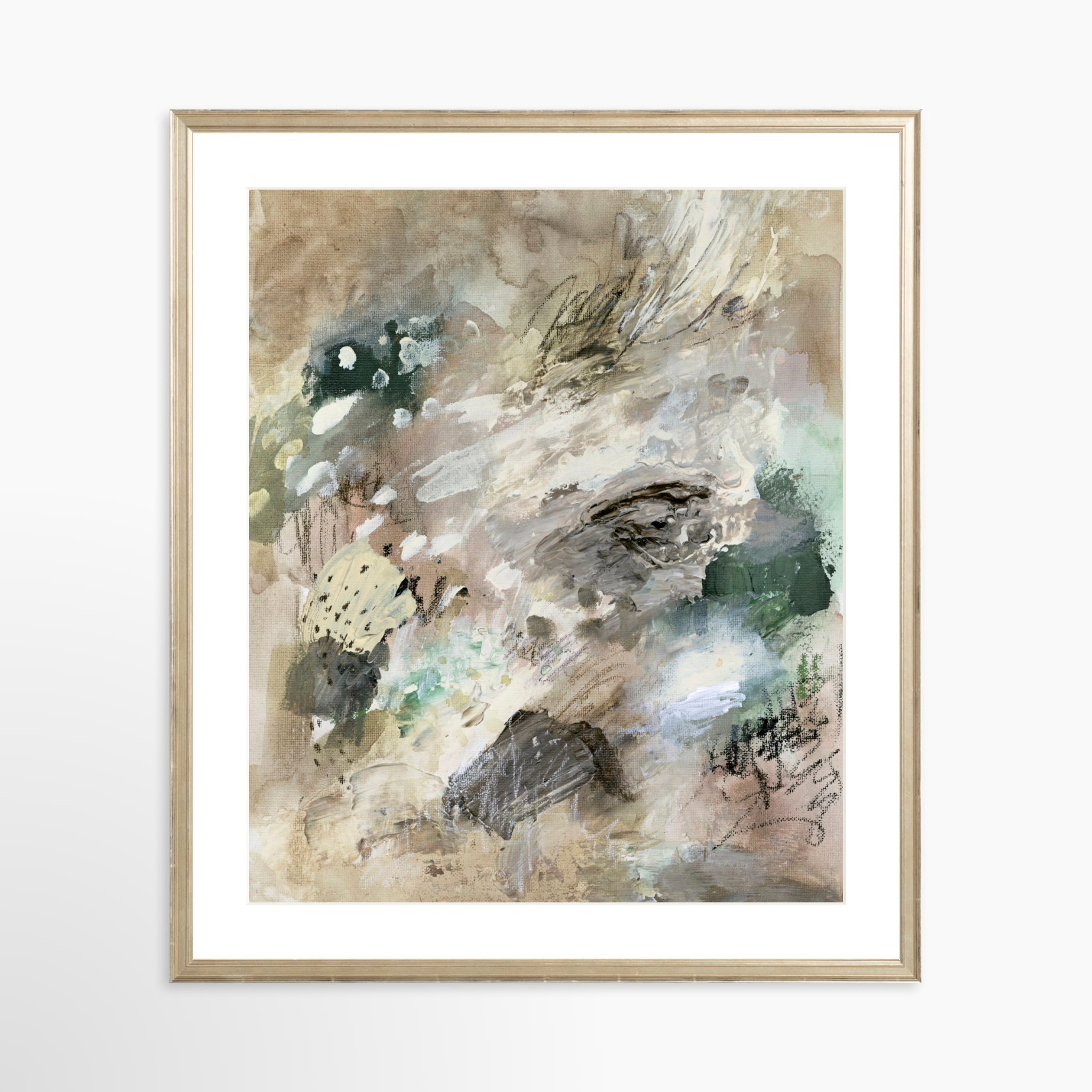 20x25 / Certificate Silver Frame + White Mat