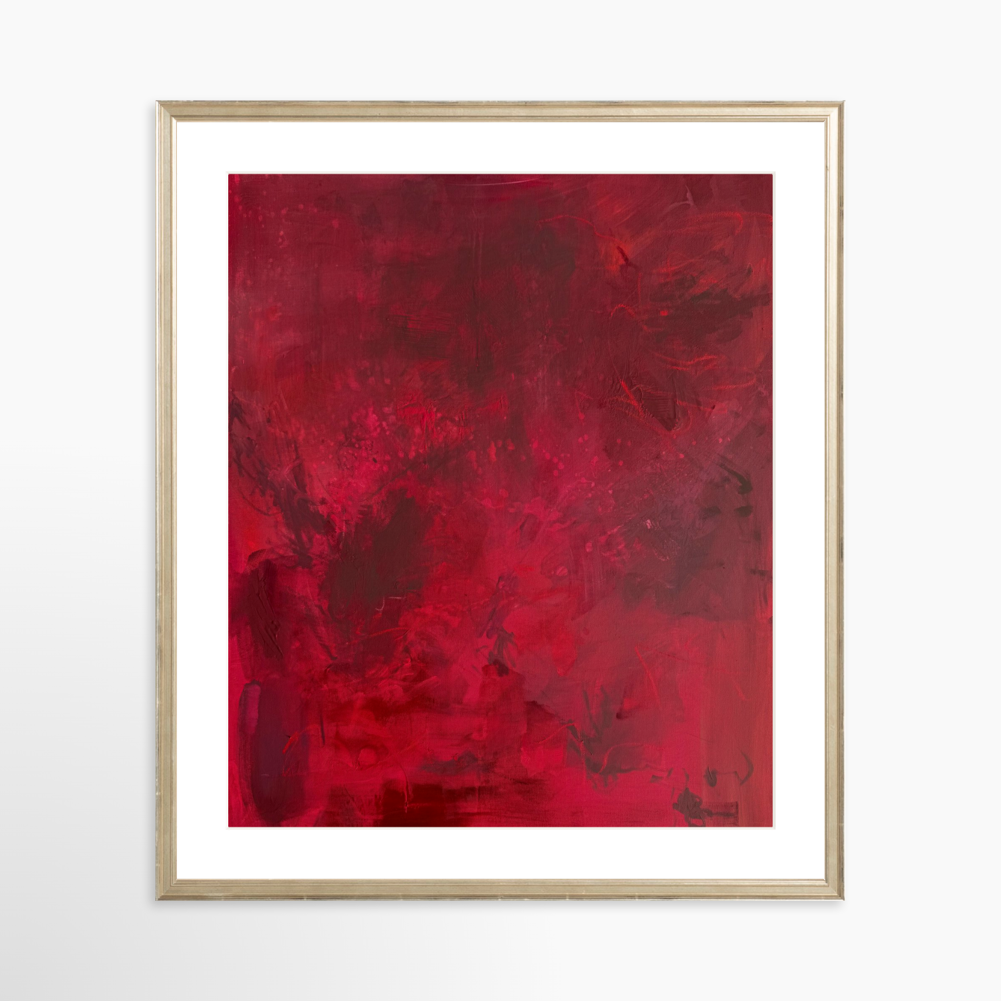 20x25 / Certificate Silver Frame + White Mat