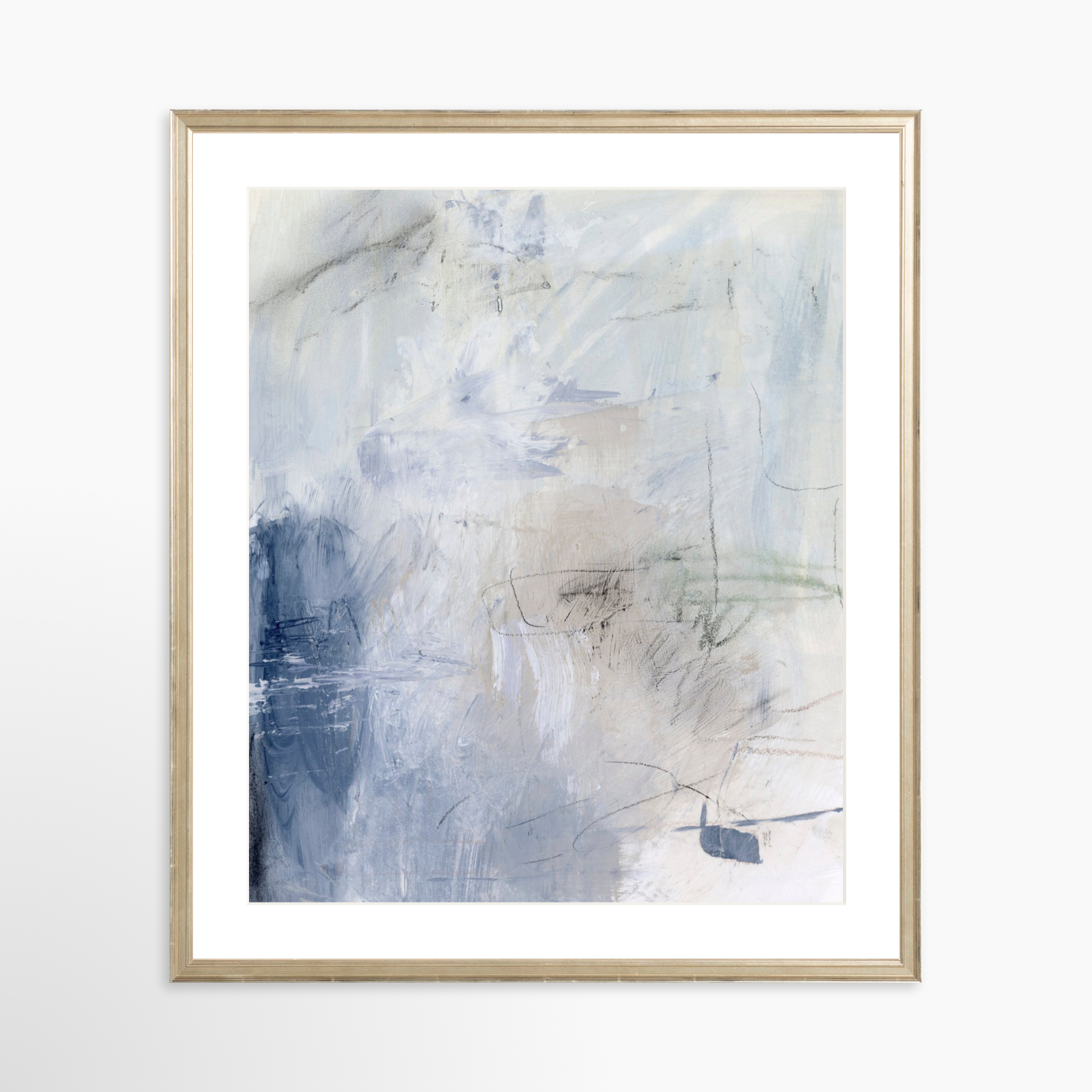 20x25 / Certificate Silver Frame + White Mat