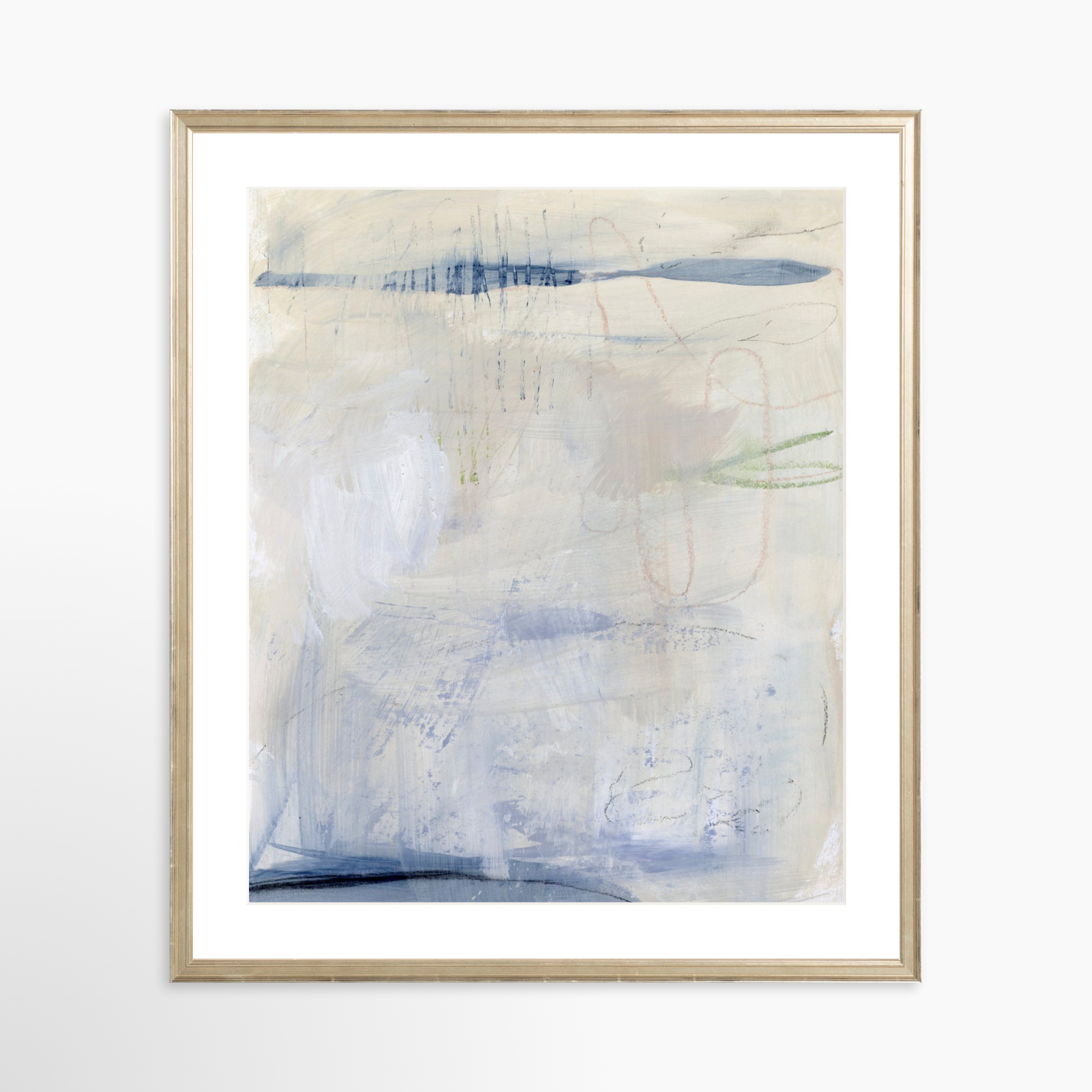 20x25 / Certificate Silver Frame + White Mat