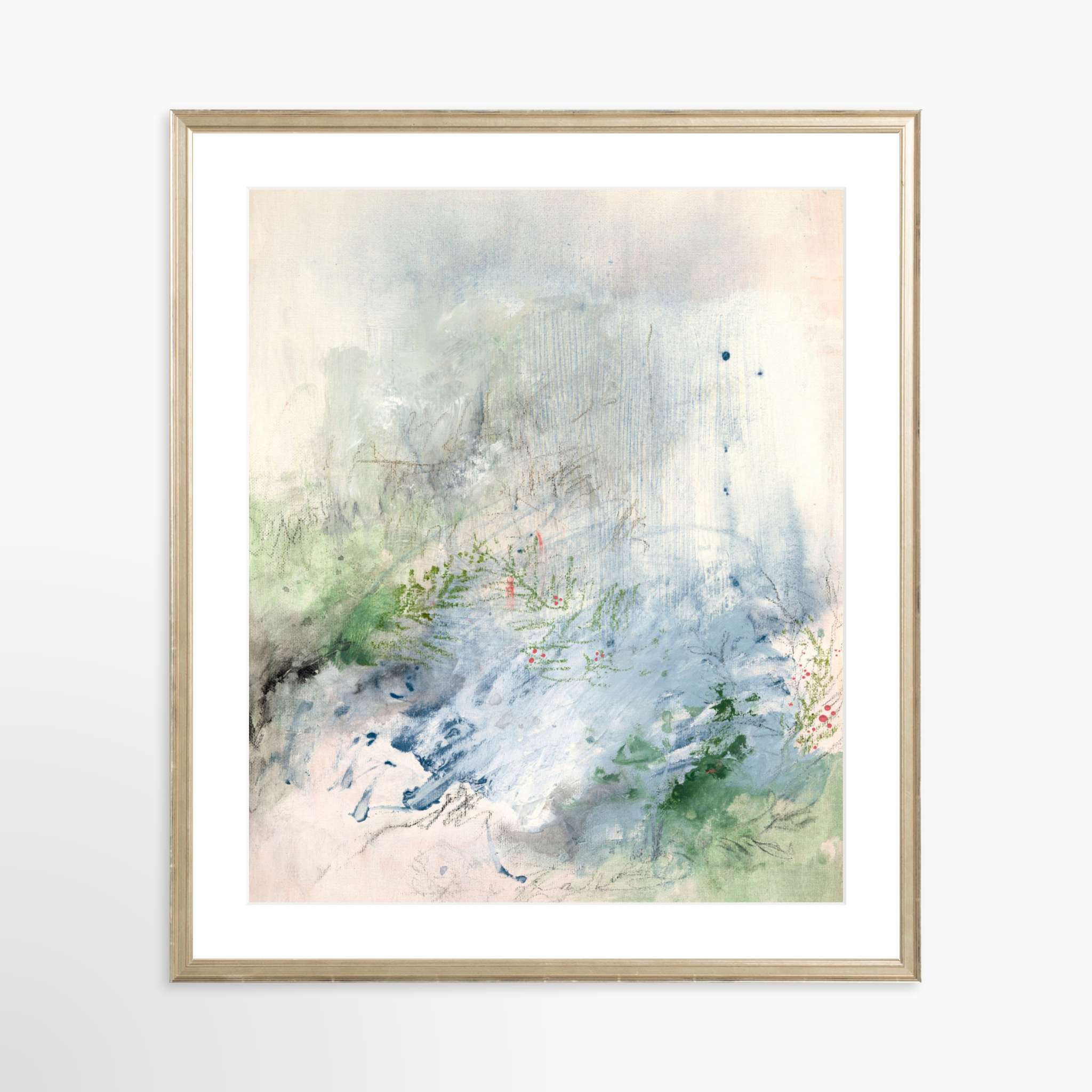 20x25 / Certificate Silver Frame + White Mat