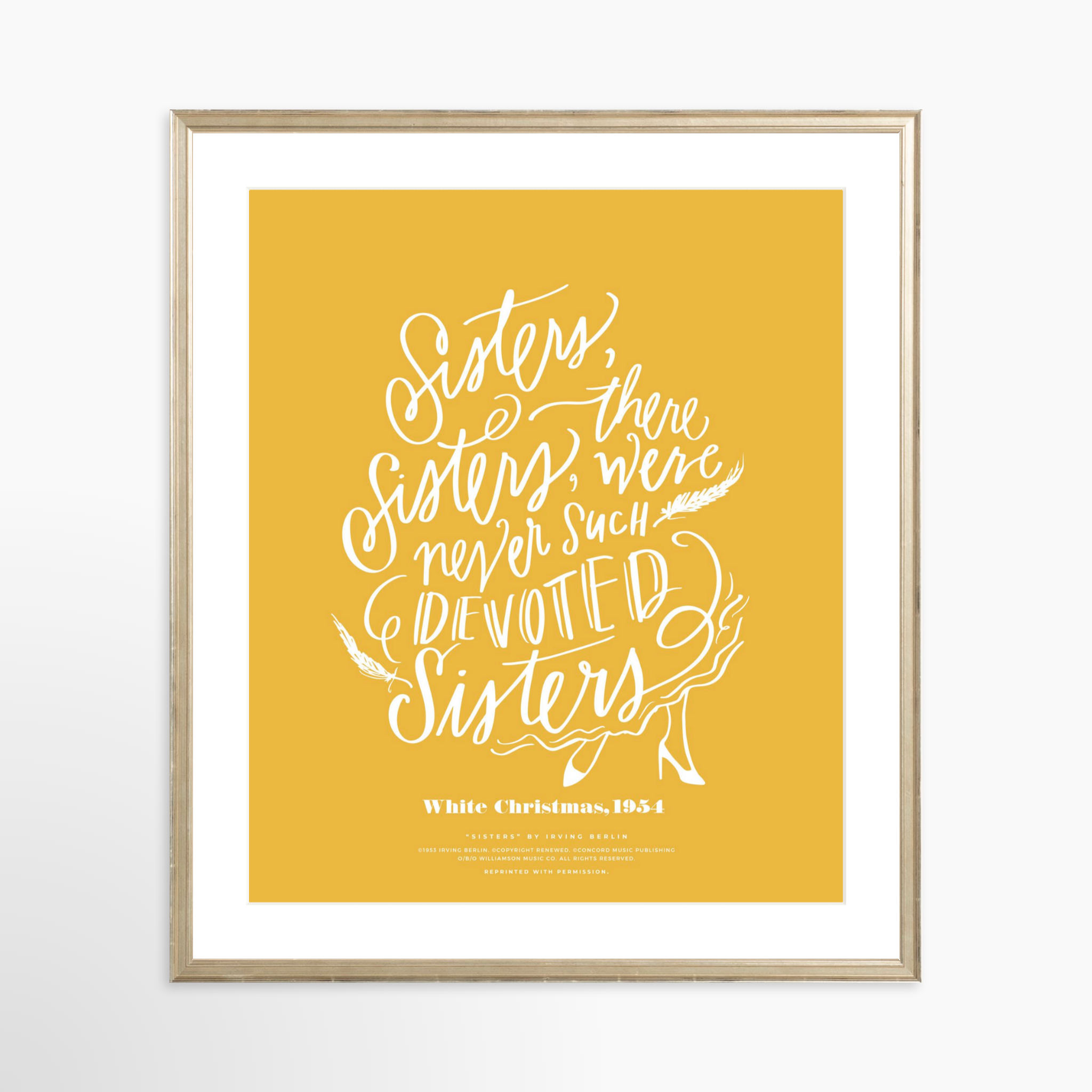 20x25 / Certificate Silver Frame + White Mat