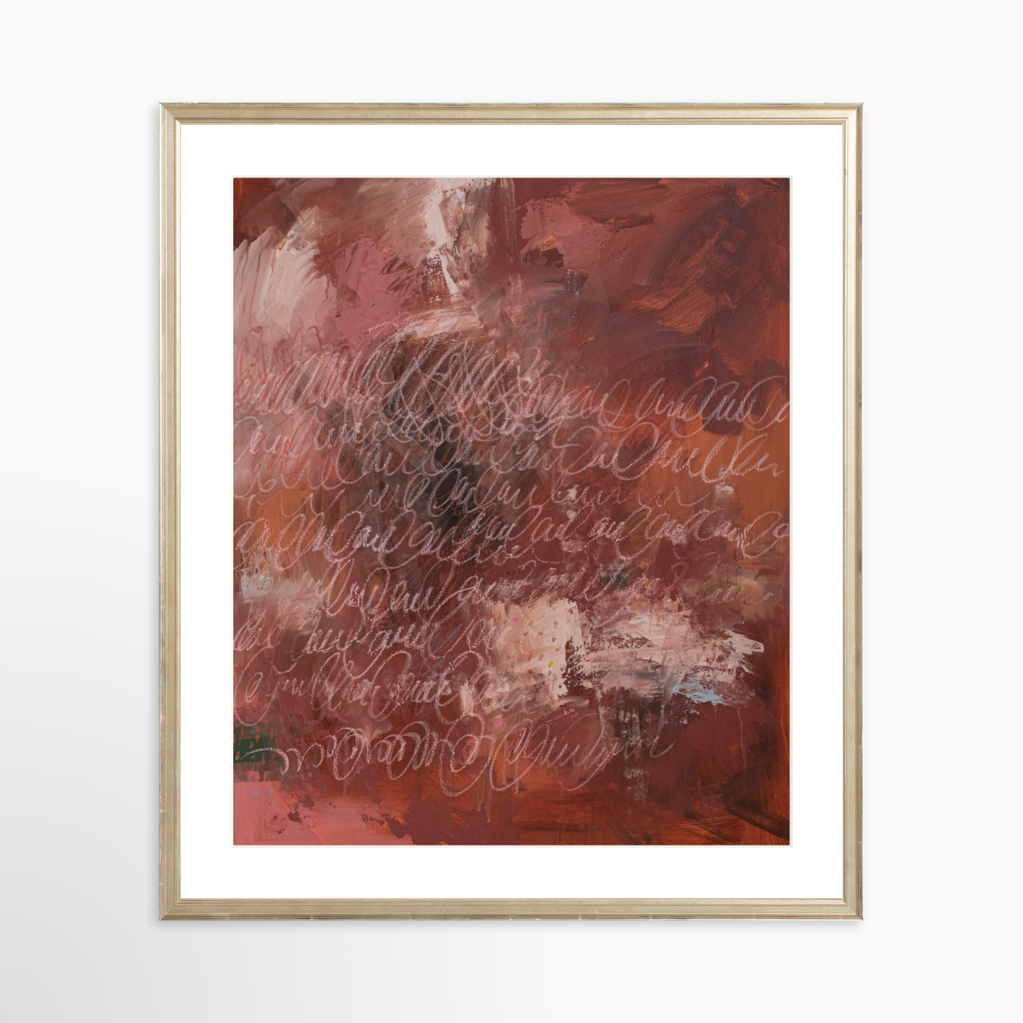 20x25 / Certificate Silver Frame + White Mat