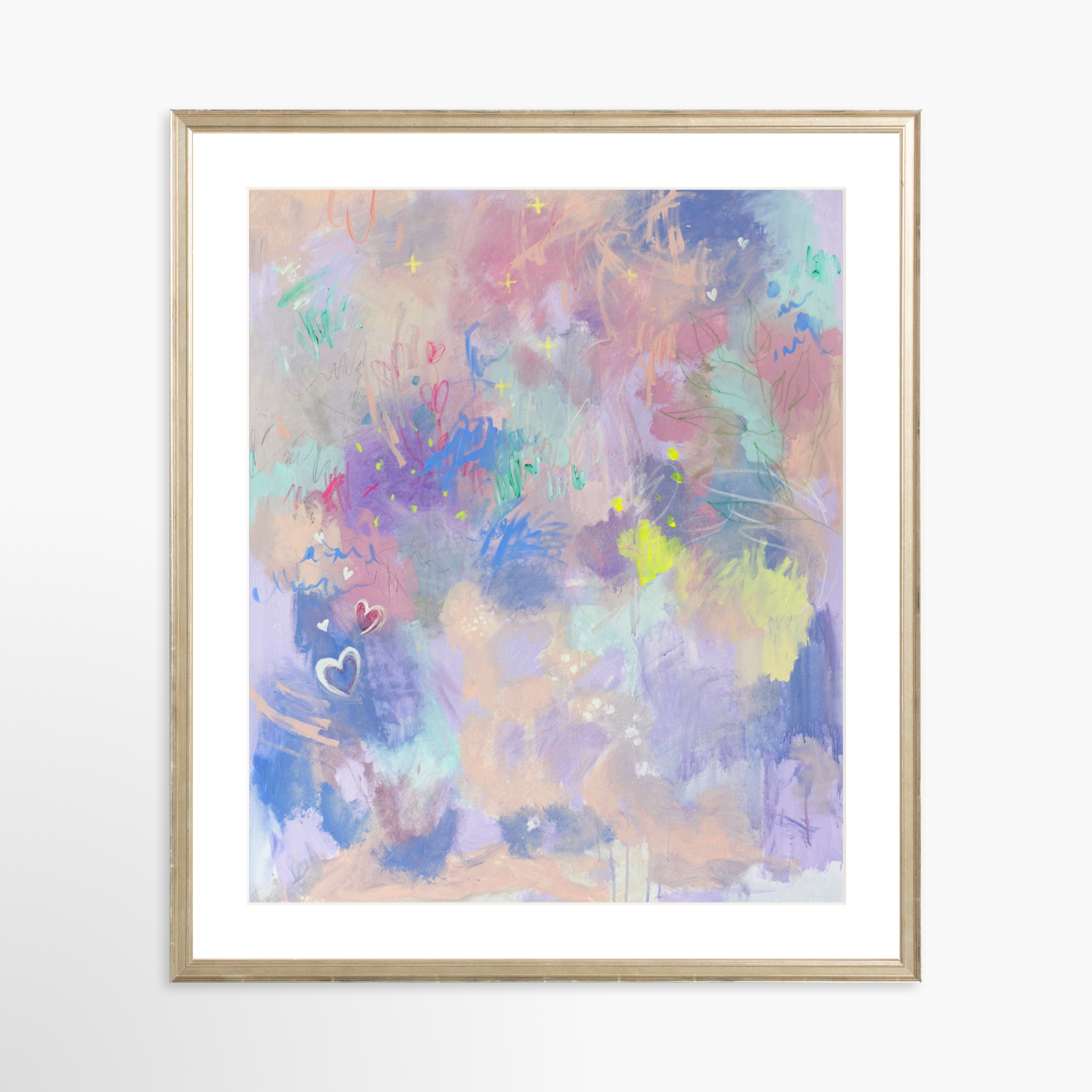 20x25 / Certificate Silver Frame + White Mat