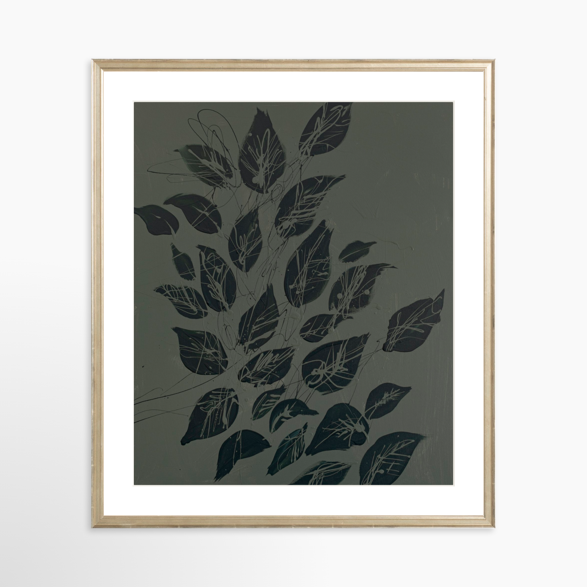 20x25 / Certificate Silver Frame + White Mat