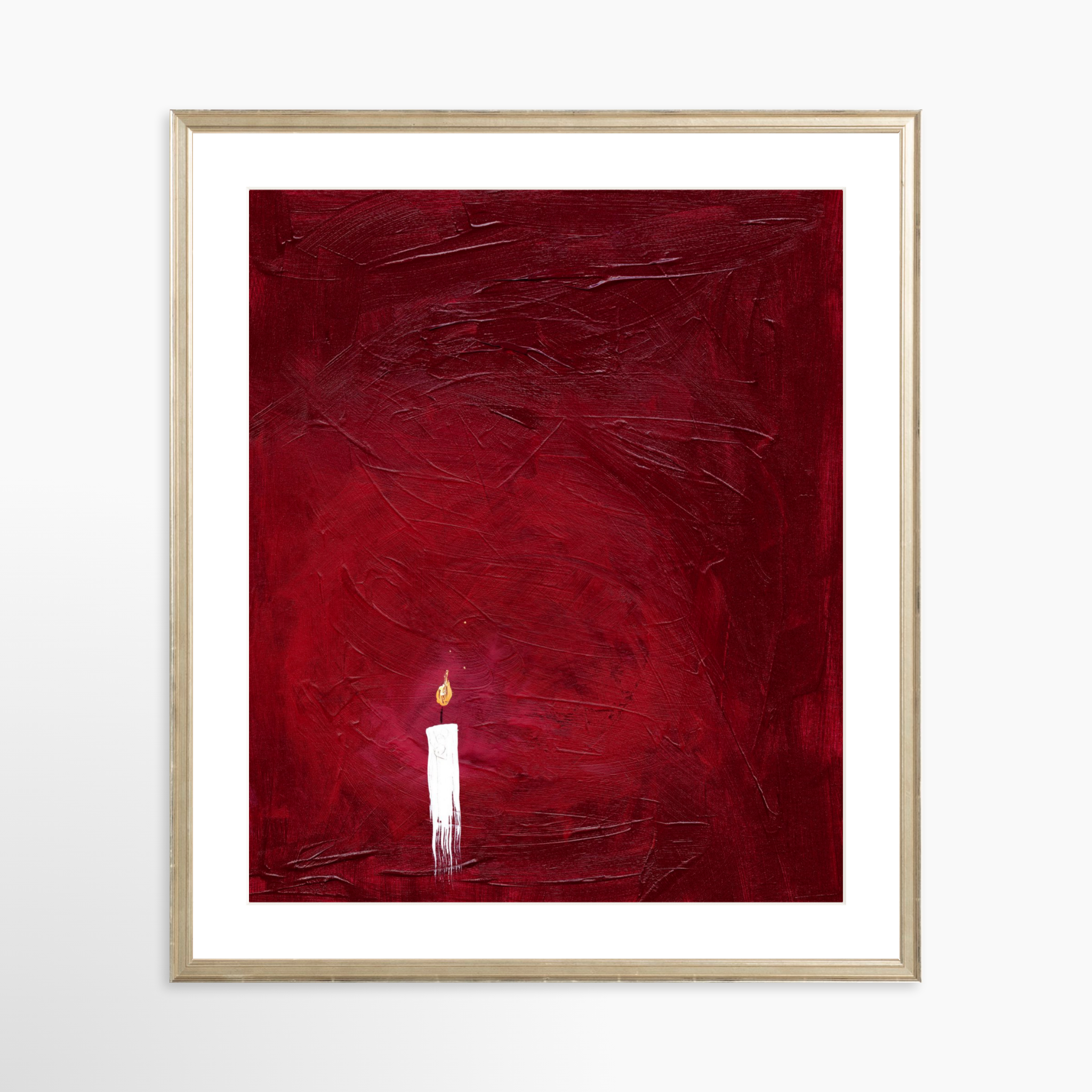 20x25 / Certificate Silver Frame + White Mat