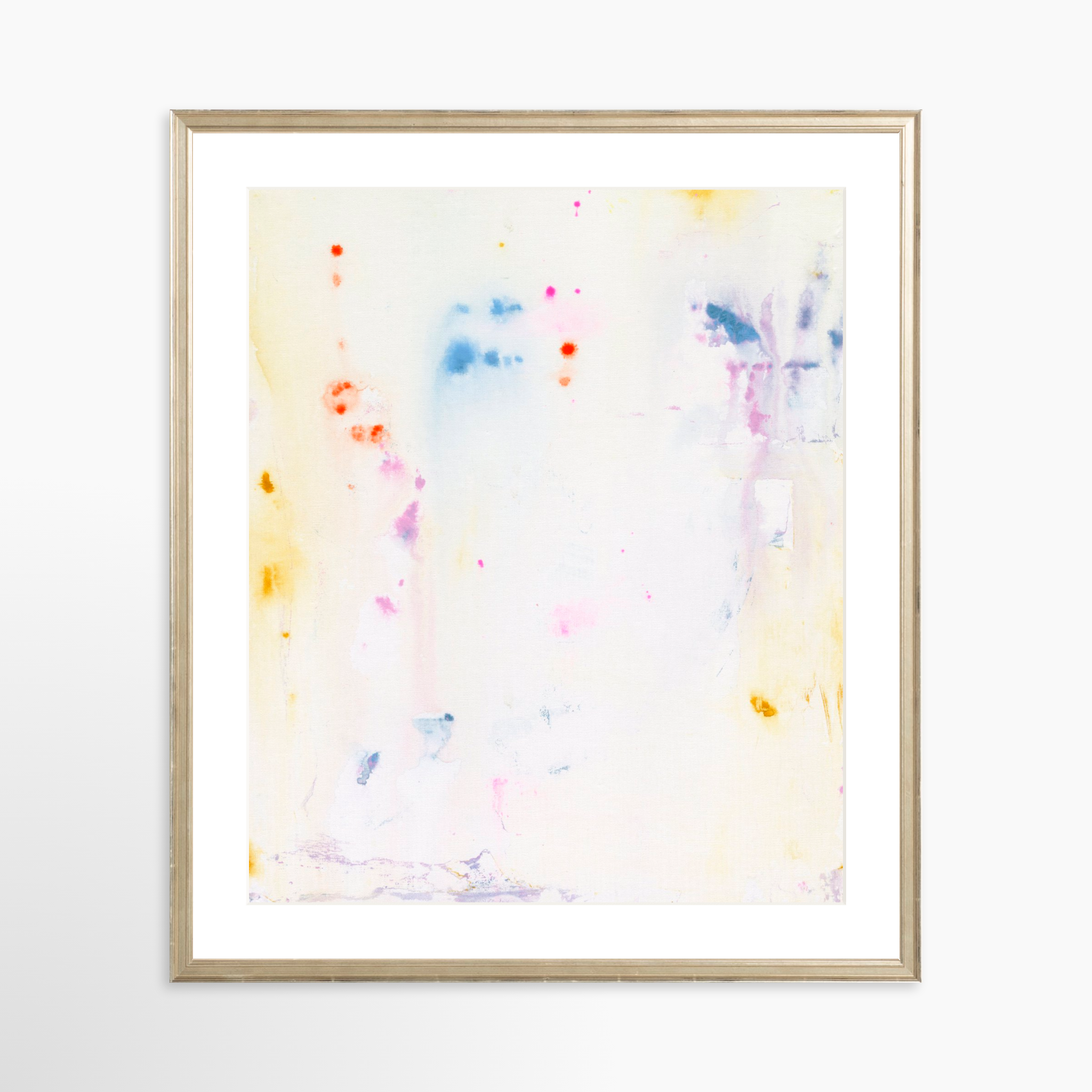 20x25 / Certificate Silver Frame + White Mat