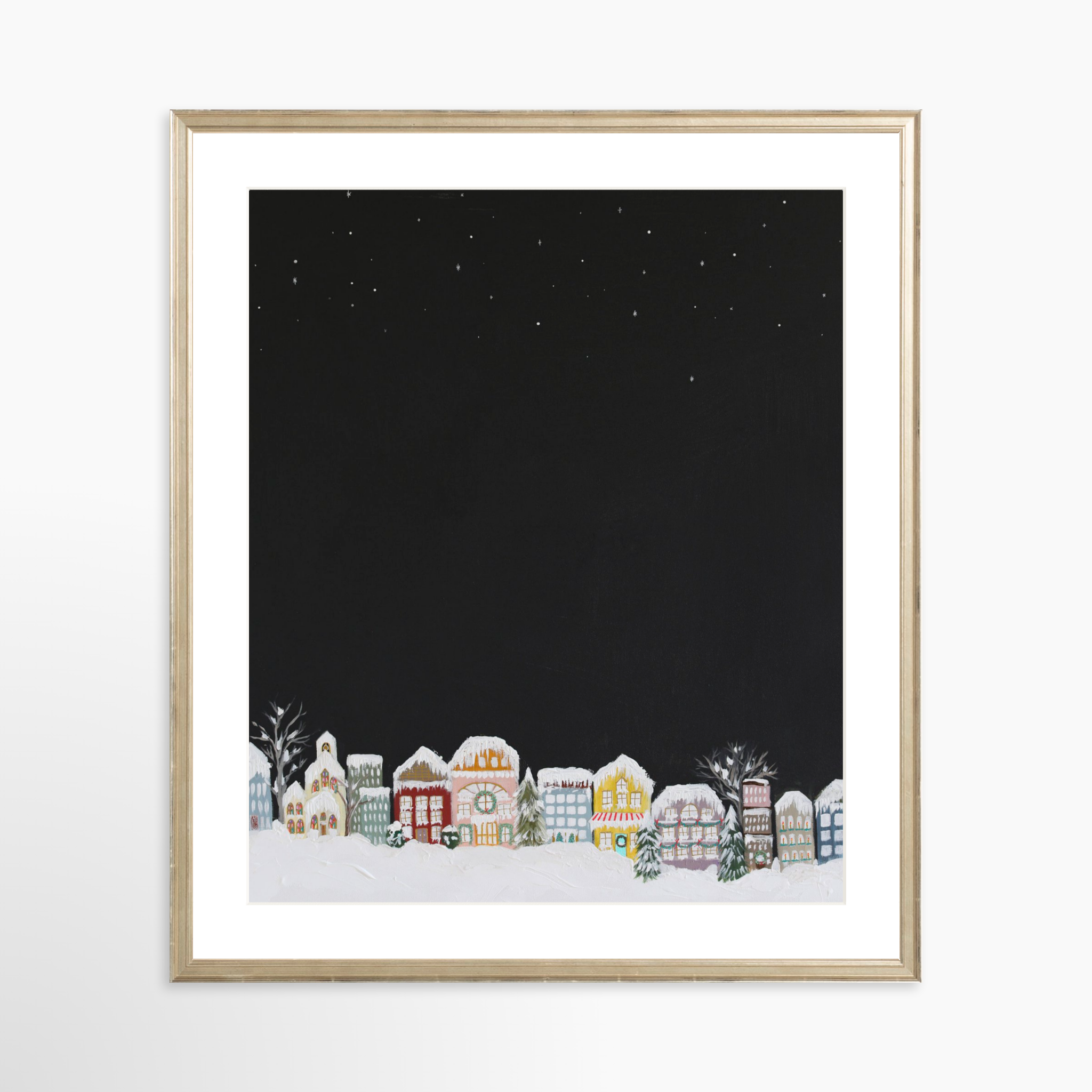 20x25 / Certificate Silver Frame + White Mat