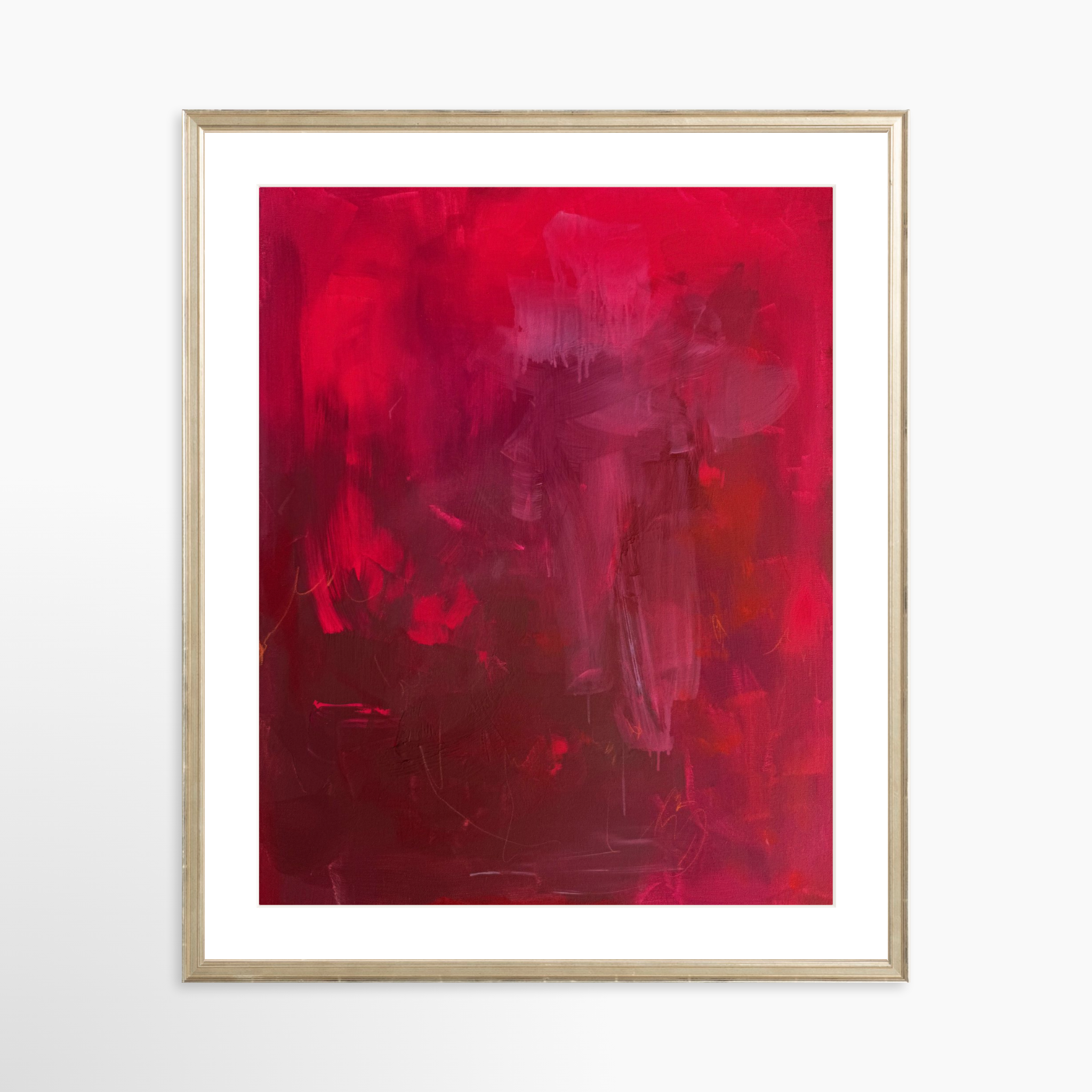 20x25 / Certificate Silver Frame + White Mat