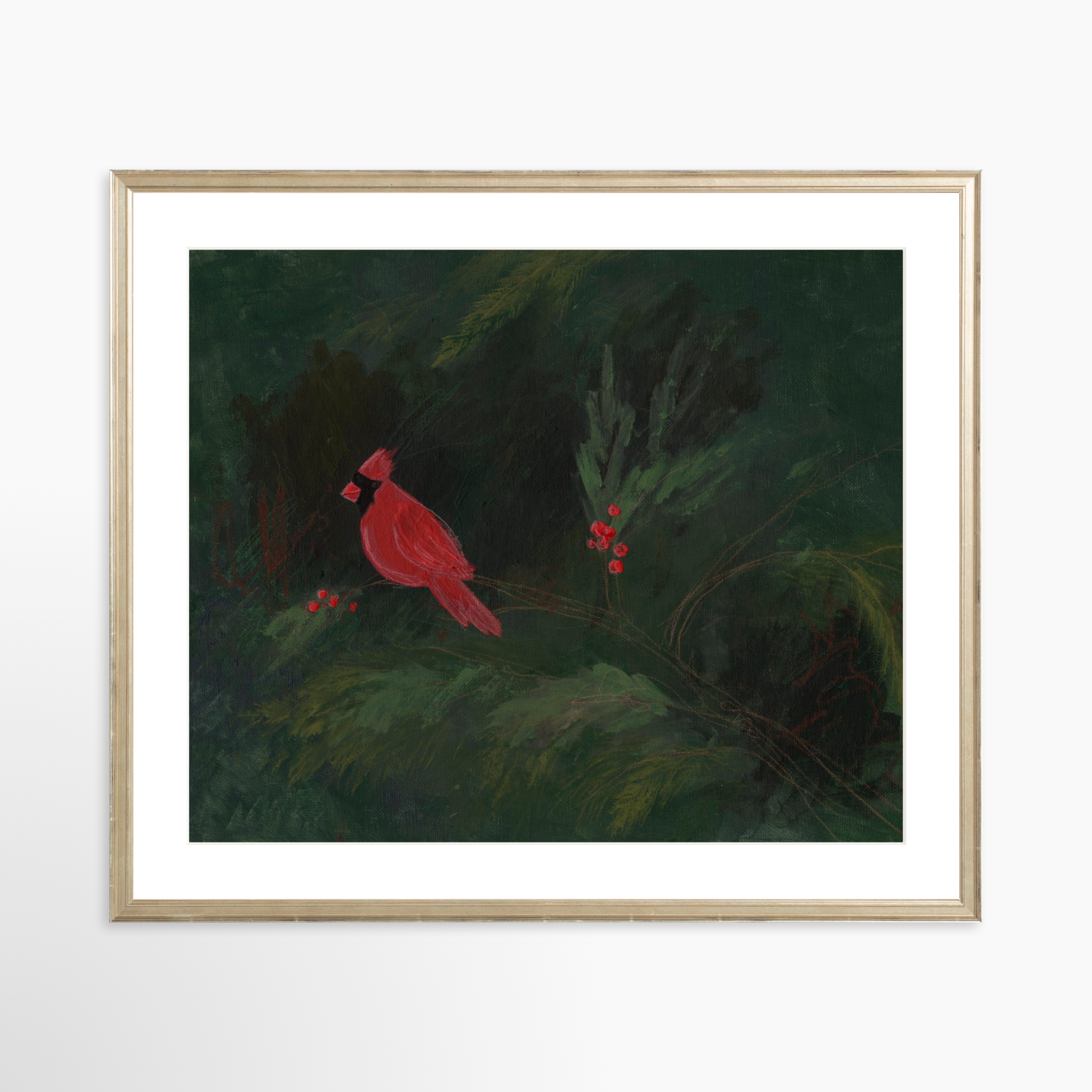 25x20 / Certificate Silver Frame + White Mat