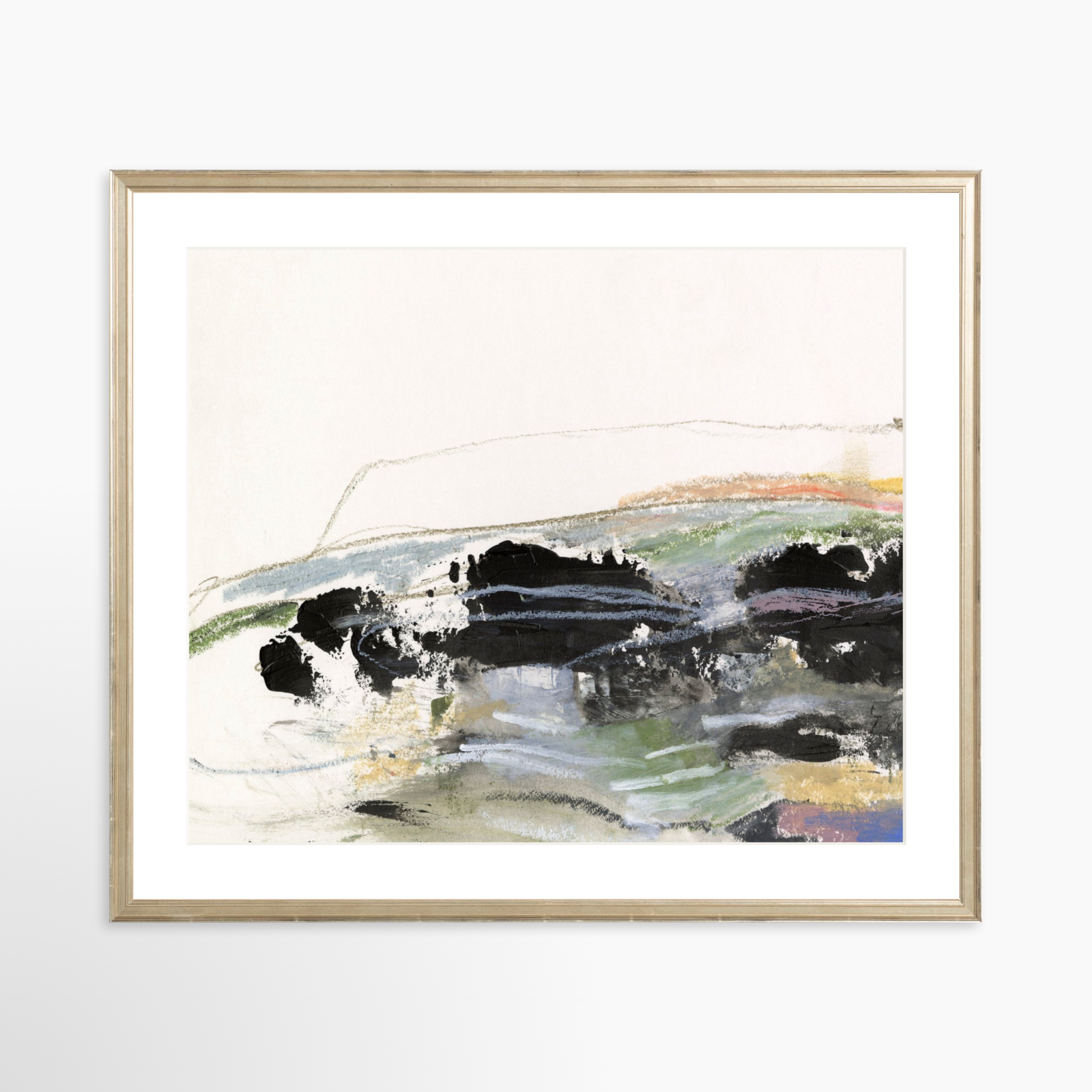 25x20 / Certificate Silver Frame + White Mat