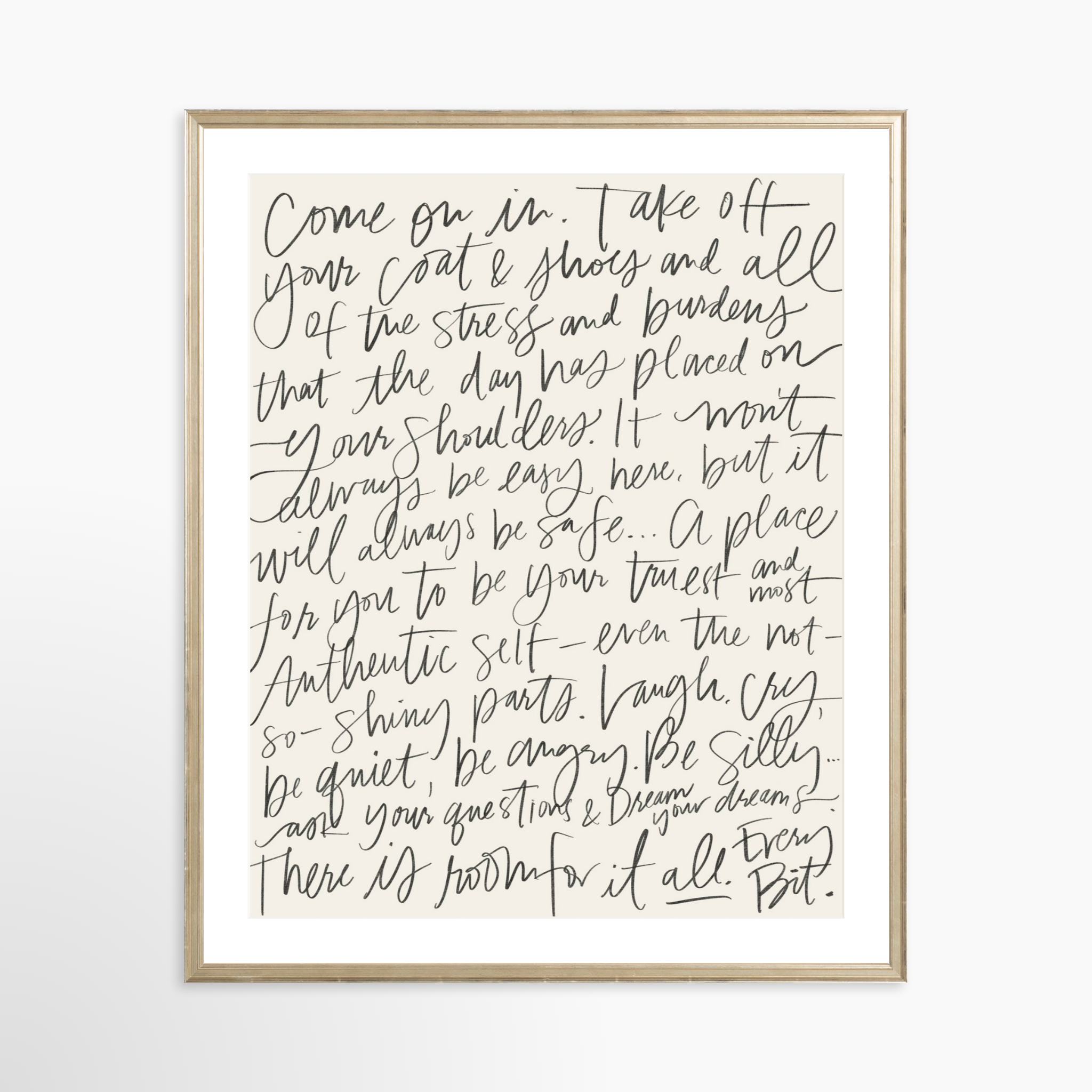 24x30 / Certificate Silver Frame + White Mat