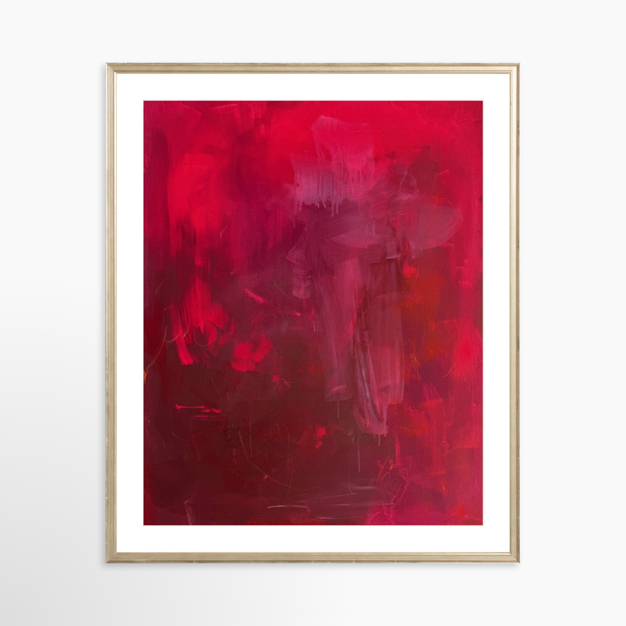 24x30 / Certificate Silver Frame + White Mat