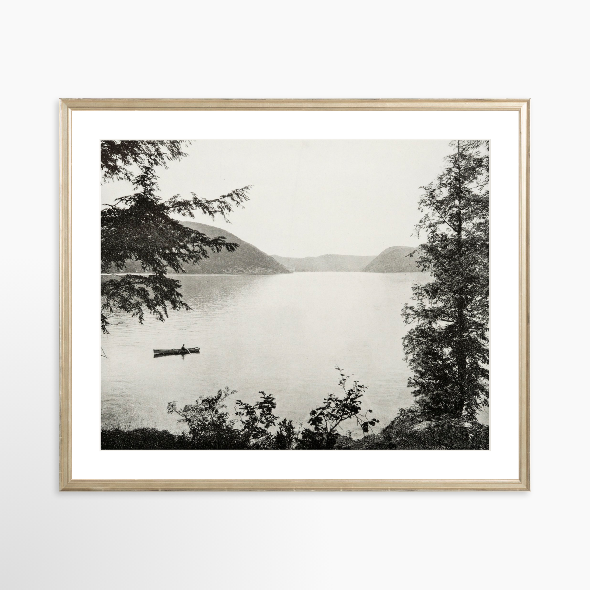 25x20 / Certificate Silver Frame + White Mat