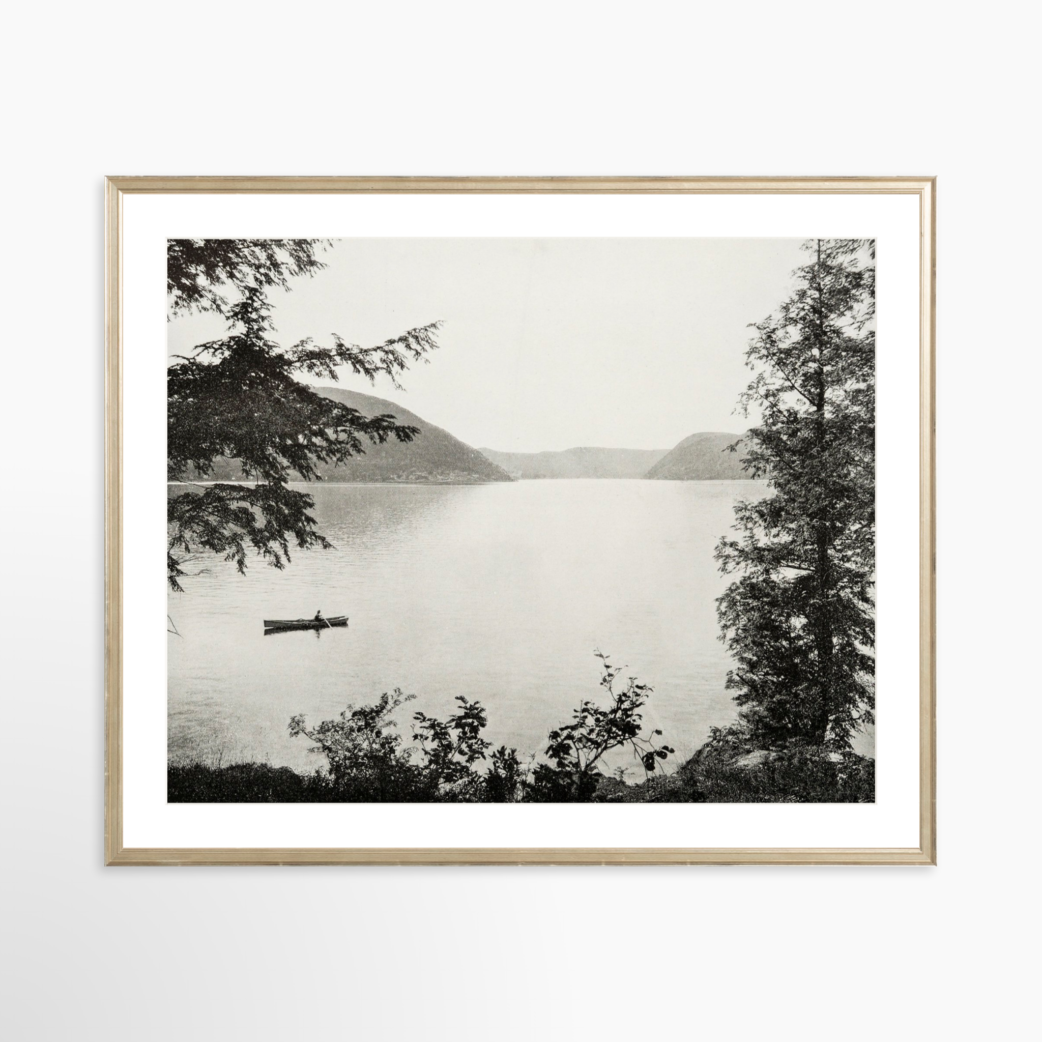 30x24 / Certificate Silver Frame + White Mat