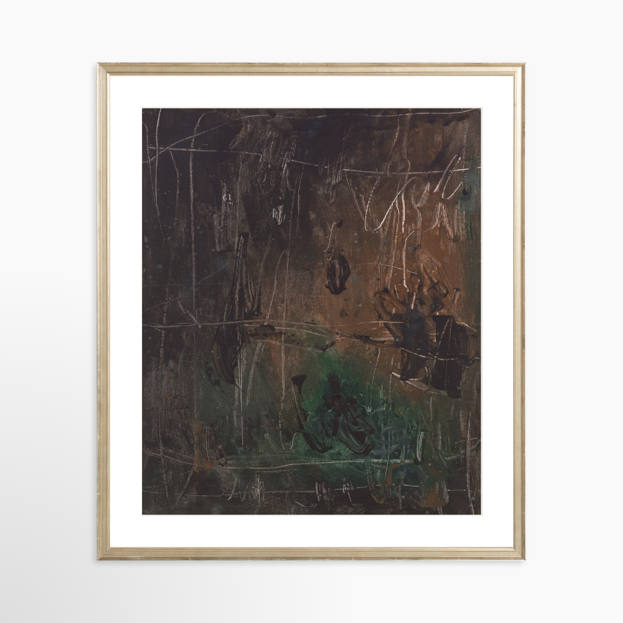 20x24 / Certificate Silver Frame + White Mat