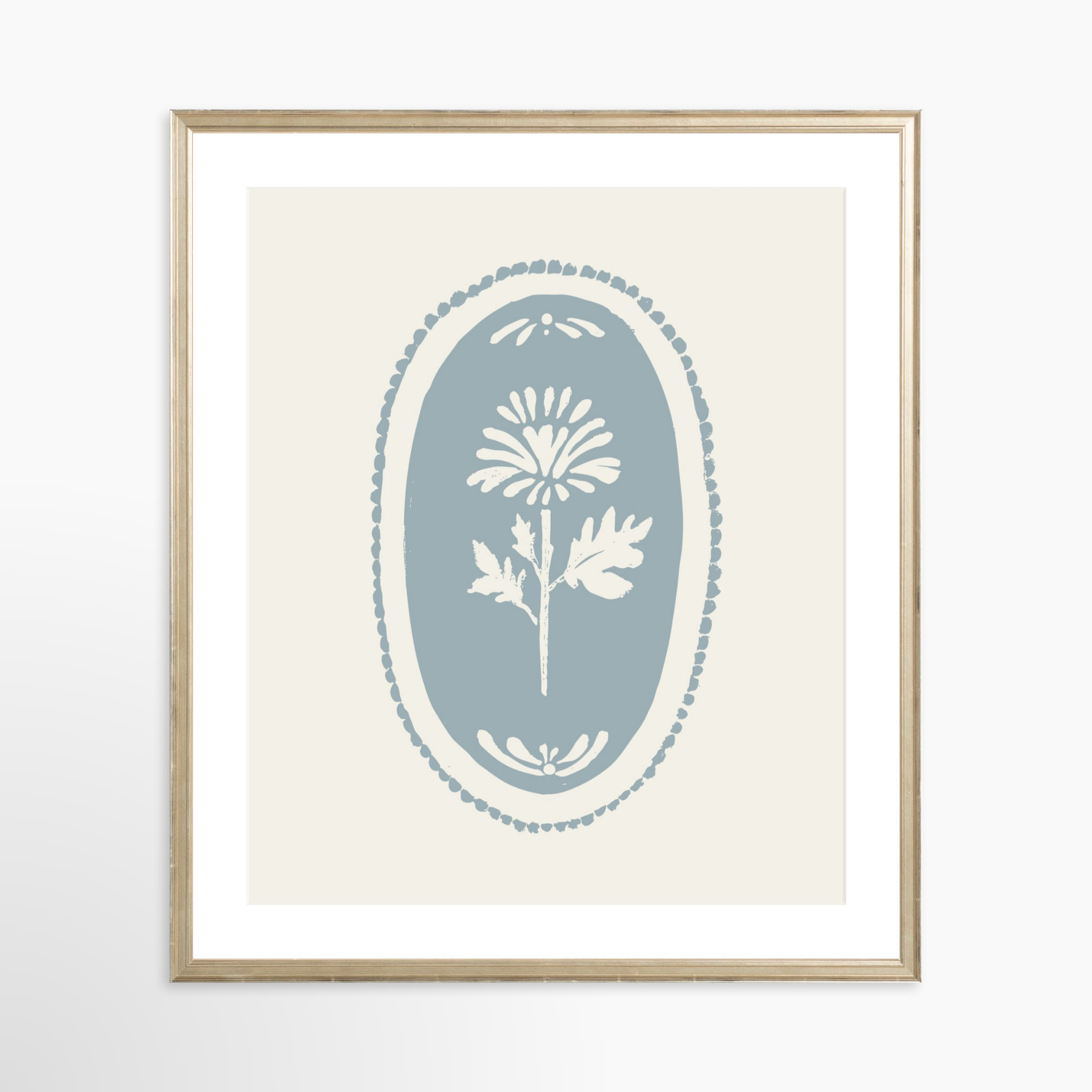 20x24 / Certificate Silver Frame + White Mat