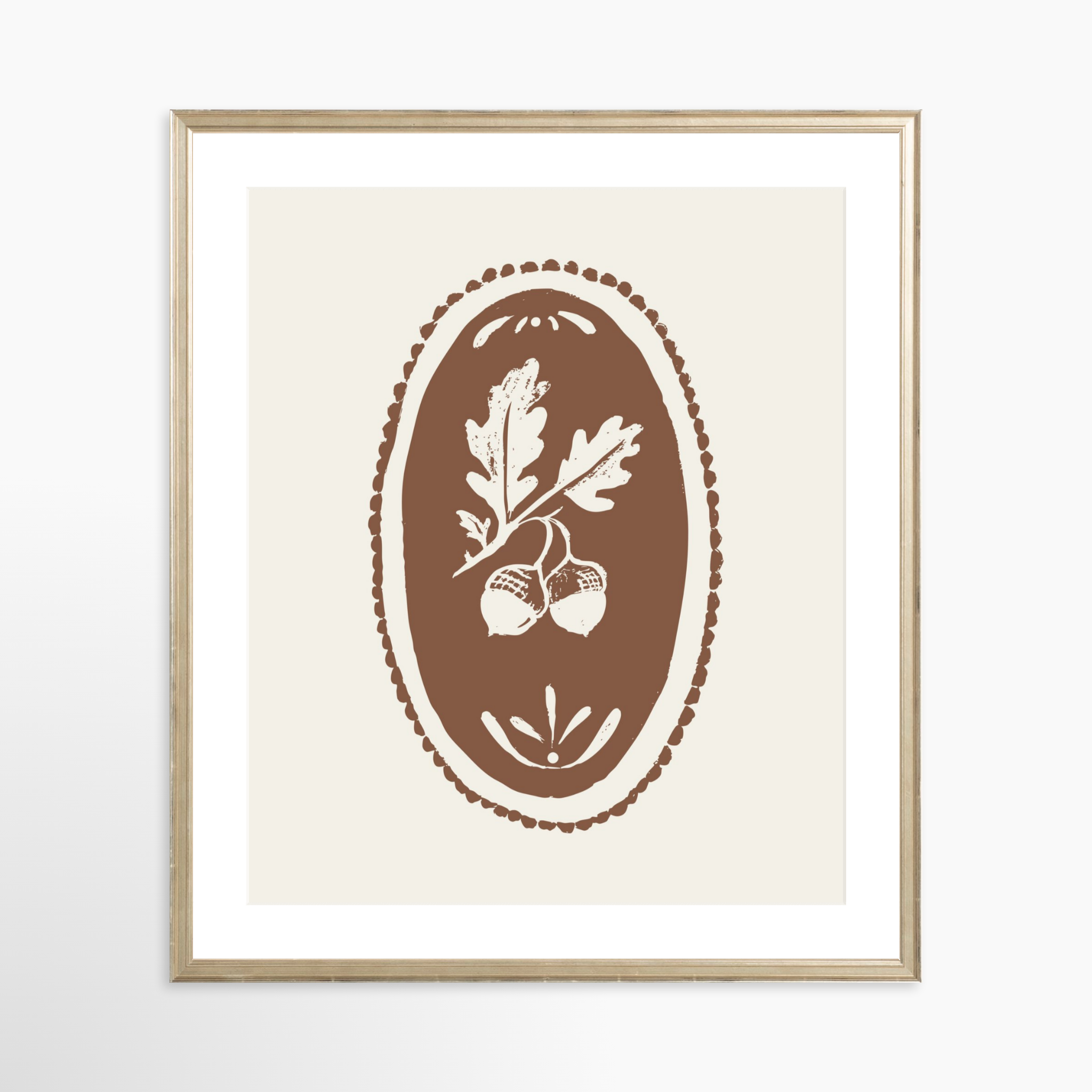 20x24 / Certificate Silver Frame + White Mat