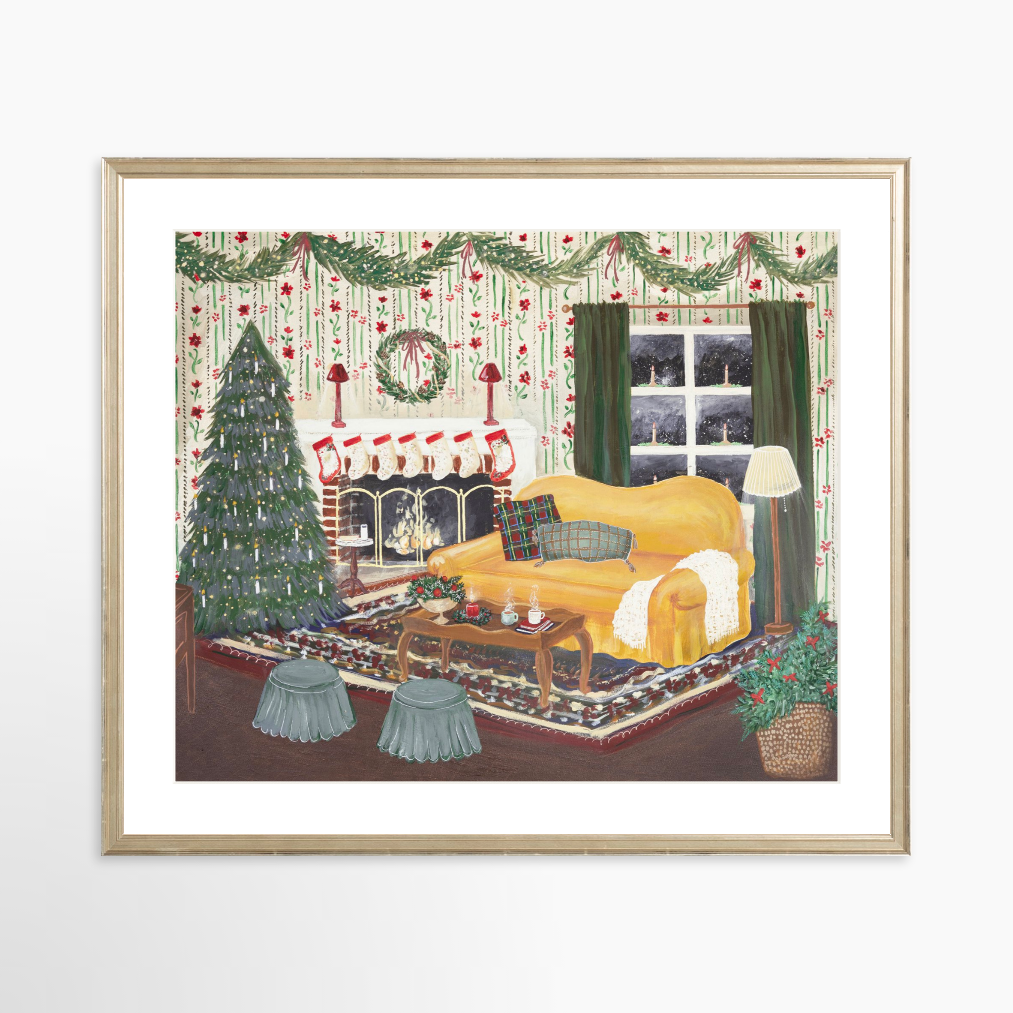 24x20 / Certificate Silver Frame + White Mat