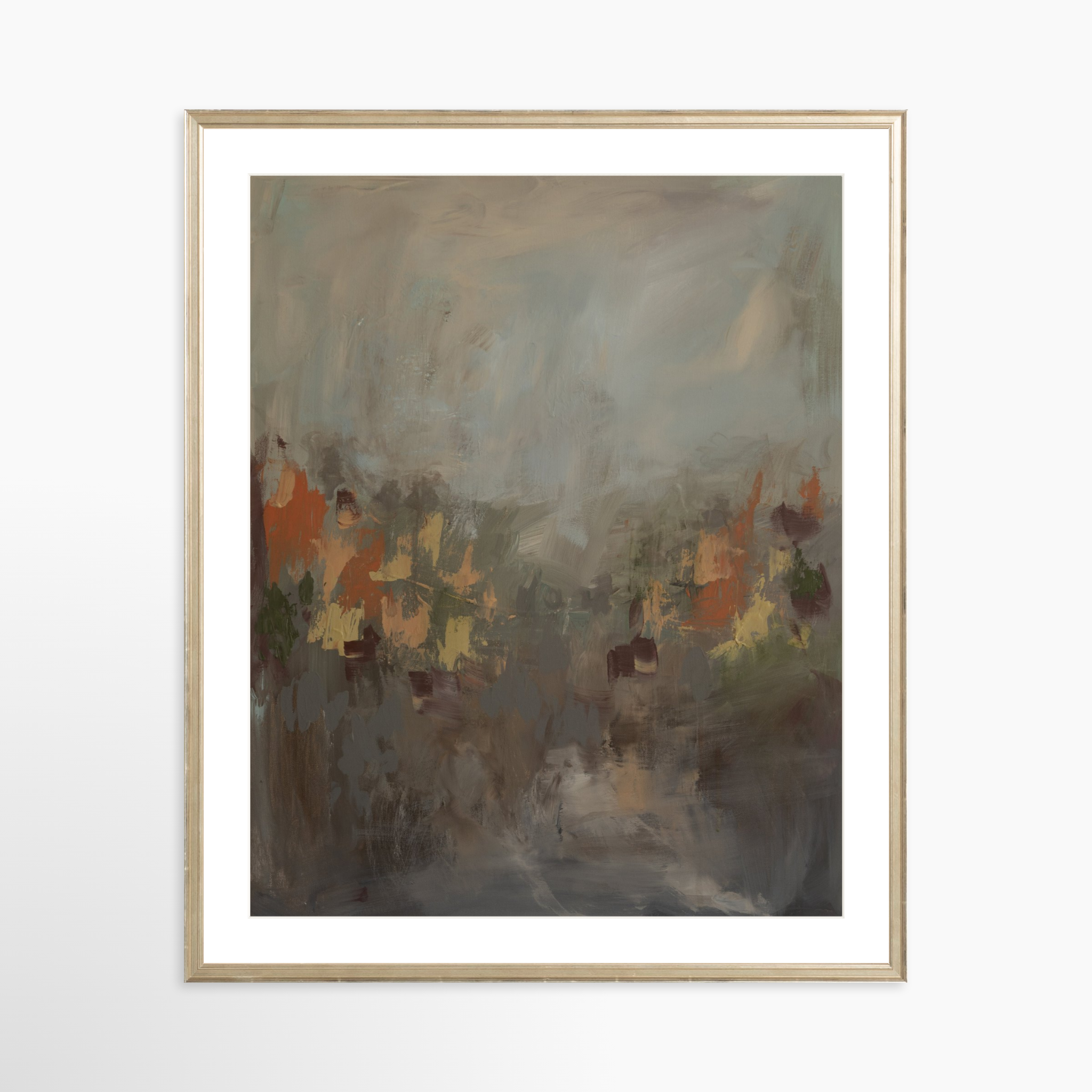 24x30 / Certificate Silver Frame + White Mat