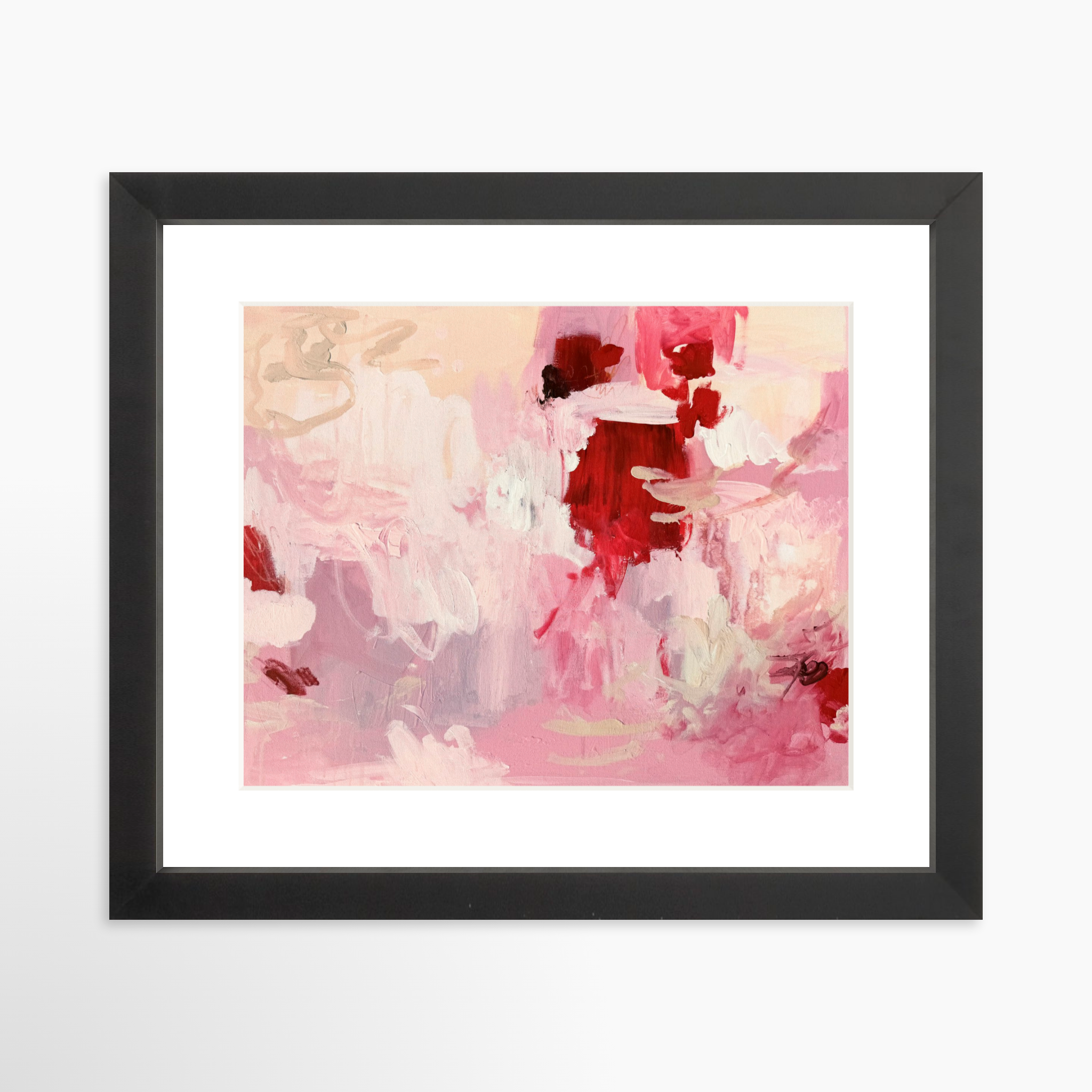 10x8 / Black Frame + White Mat