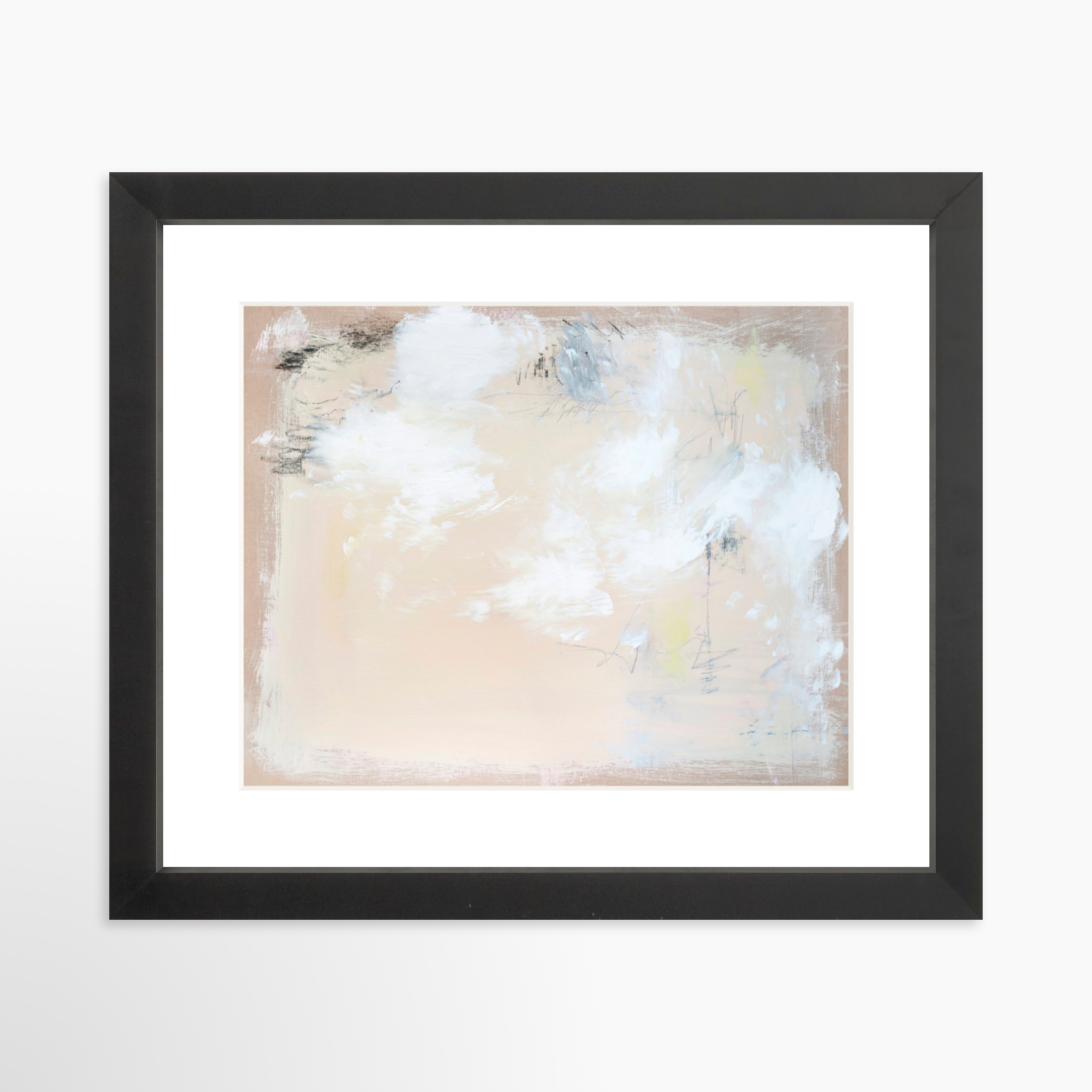 10x8 / Black Frame + White Mat