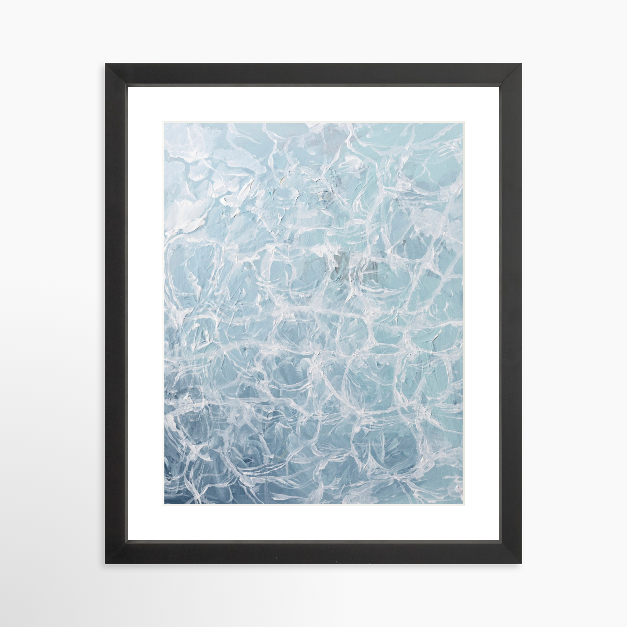 11x14 / Black Frame + White Mat