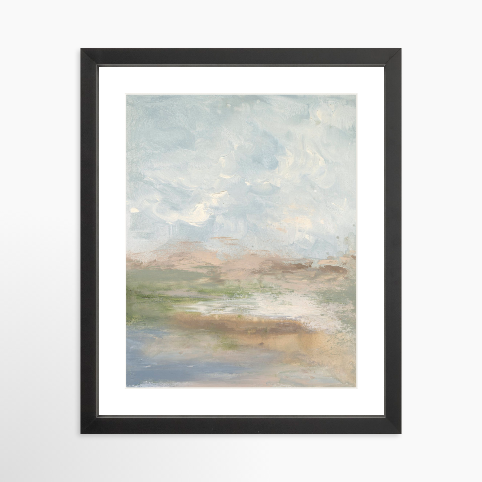 11x14 / Black Frame + White Mat