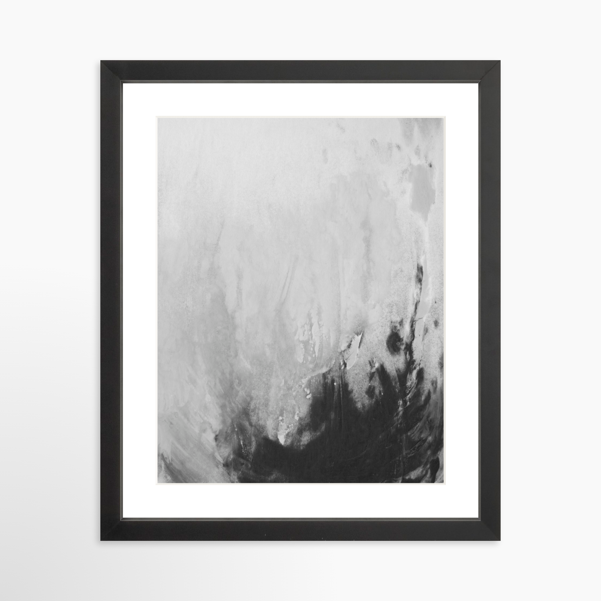 11x14 / Black Frame + White Mat